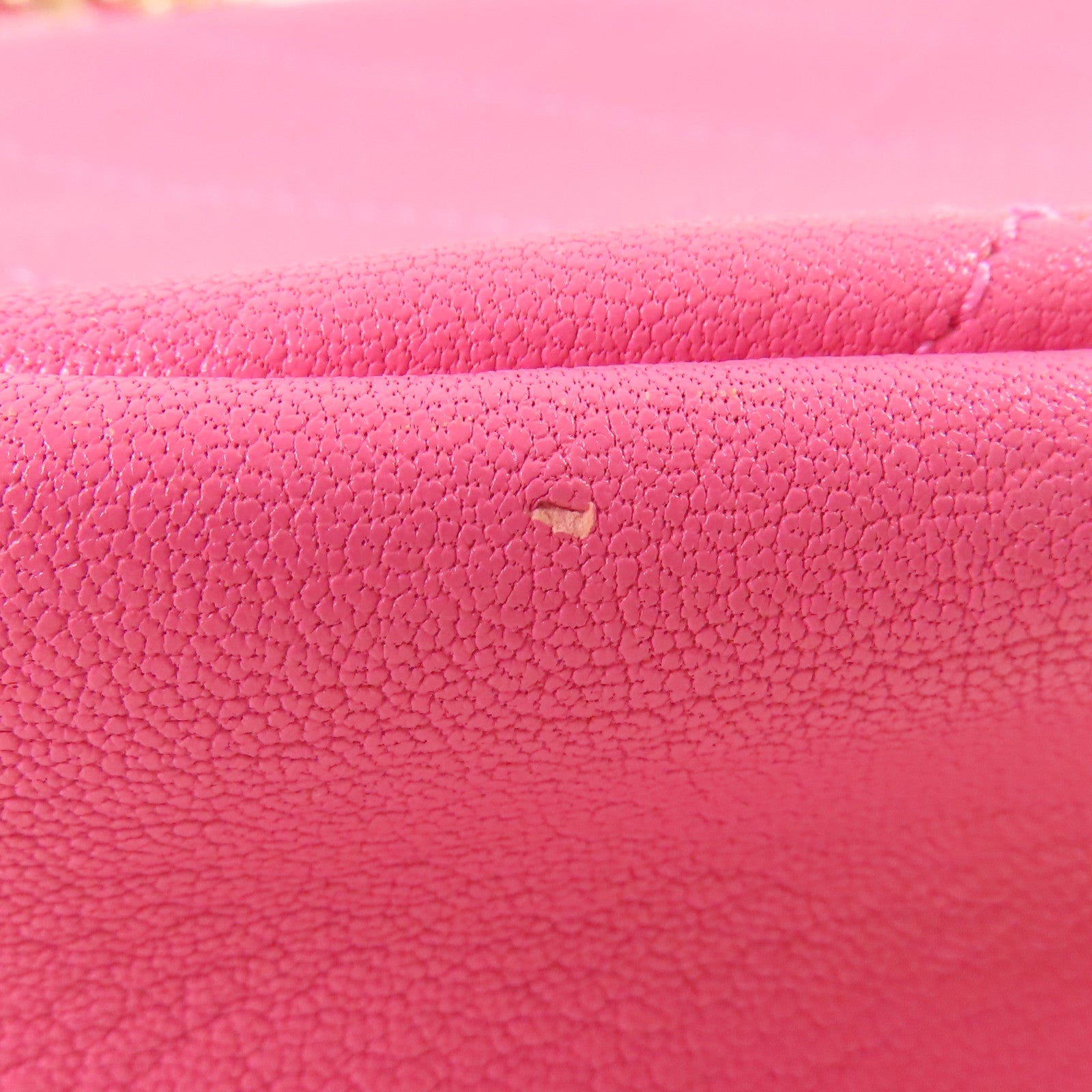 CHANEL 牛皮皮革Shoulder Bag金扣肩背袋