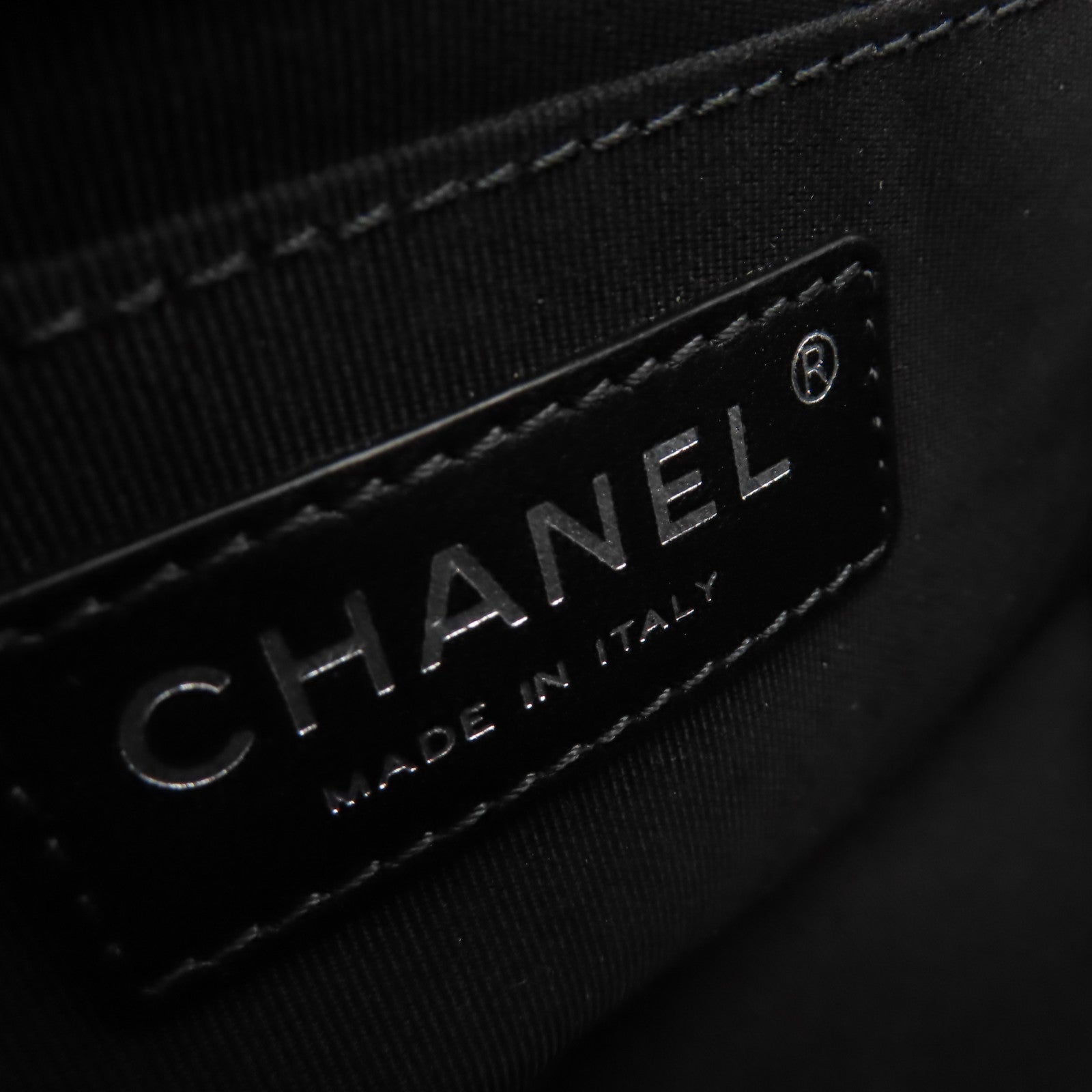 CHANEL 【激減優惠】菱格Caviar皮革Boy Chanel 25 Chain Shoulder Bag銀扣鏈帶肩背袋黑色