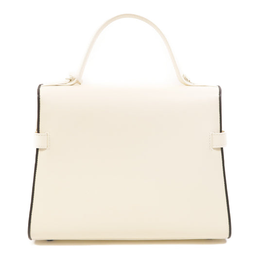 Delvaux 牛皮皮革Tempete MM手挽肩背兩用袋