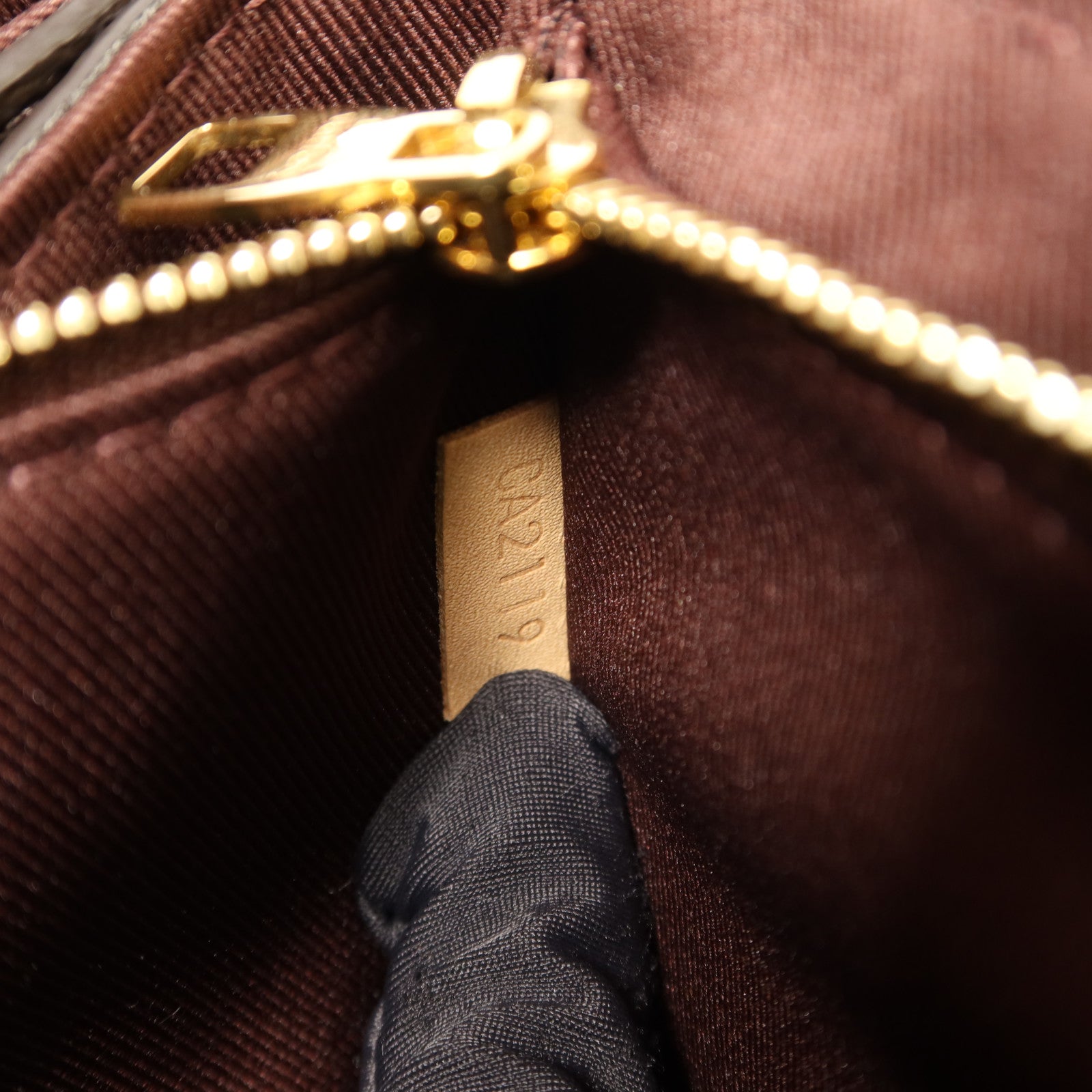 LOUIS VUITTON Monogram Cluny MM金扣手挽肩背兩用袋