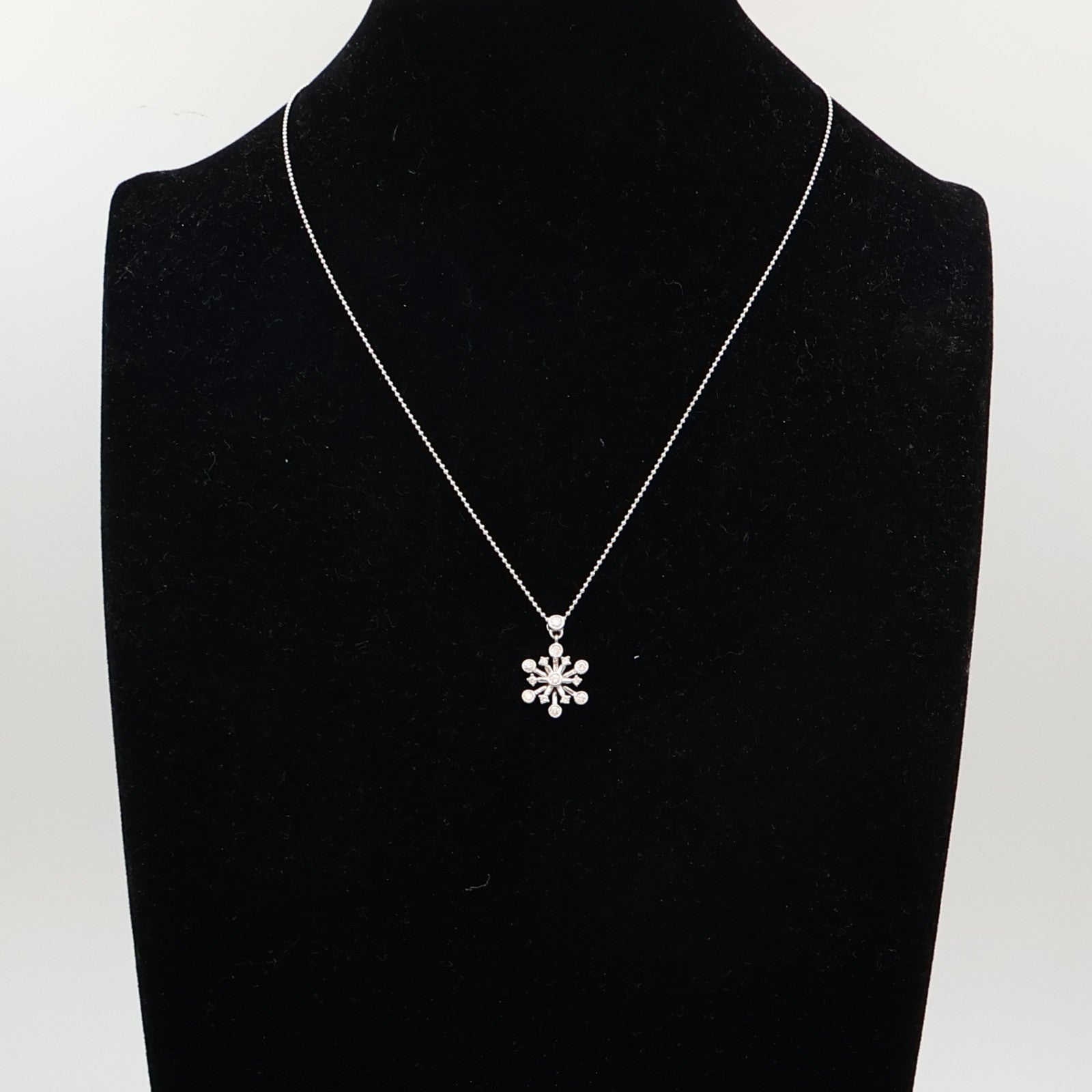 JEWELRY 18K白金Diamond Necklace鑽石項鍊