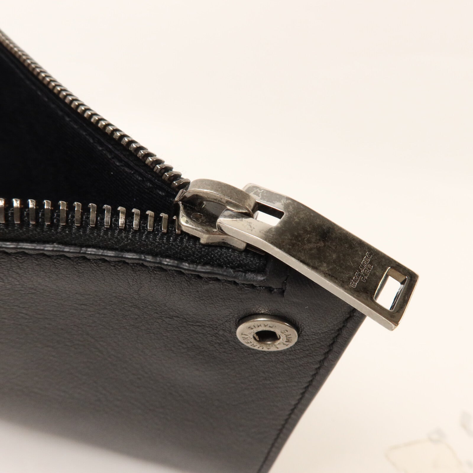 SAINT LAURENT 牛皮皮革Amber Tote手挽肩背兩用袋