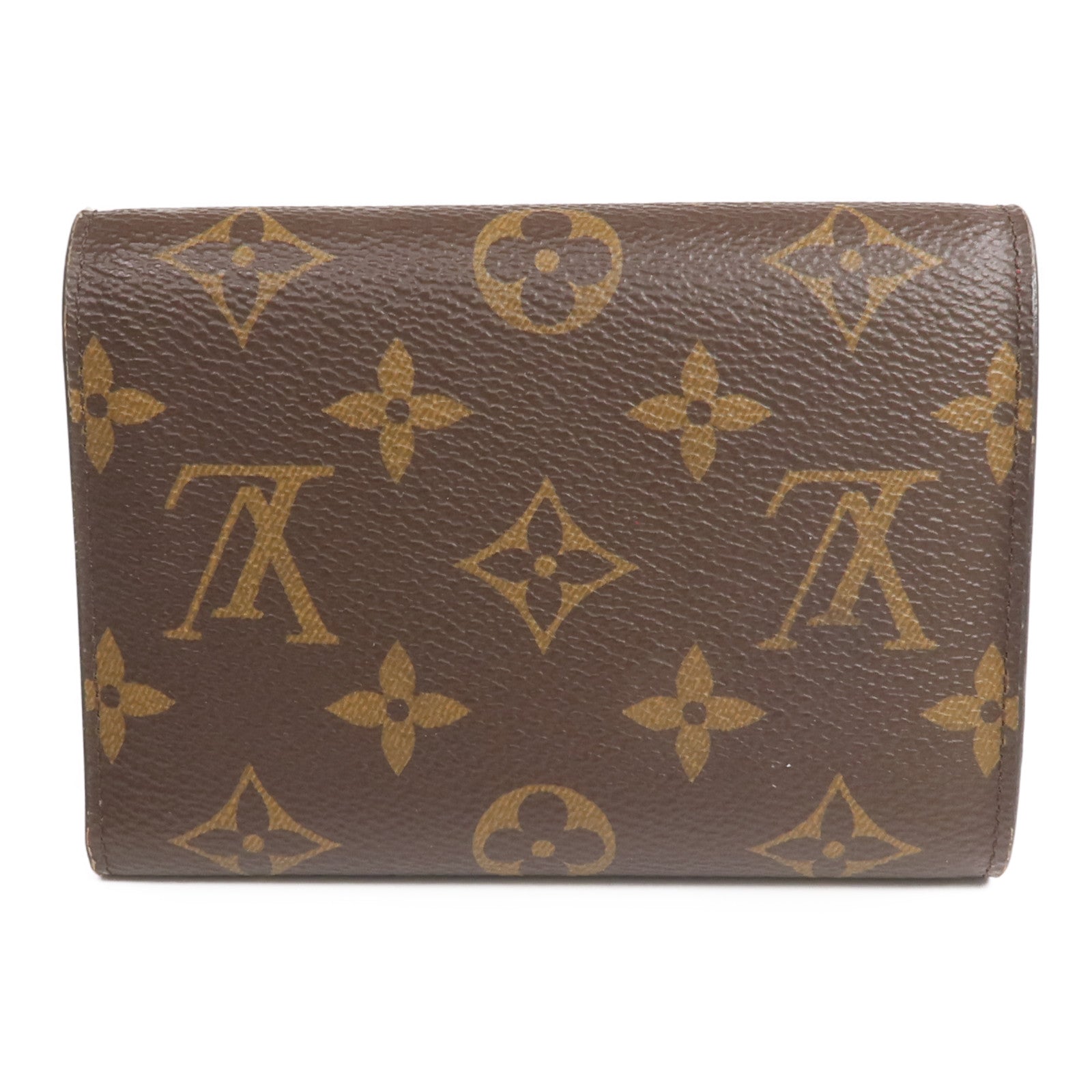 LOUIS VUITTON Monogram Flower Lock金扣錢包