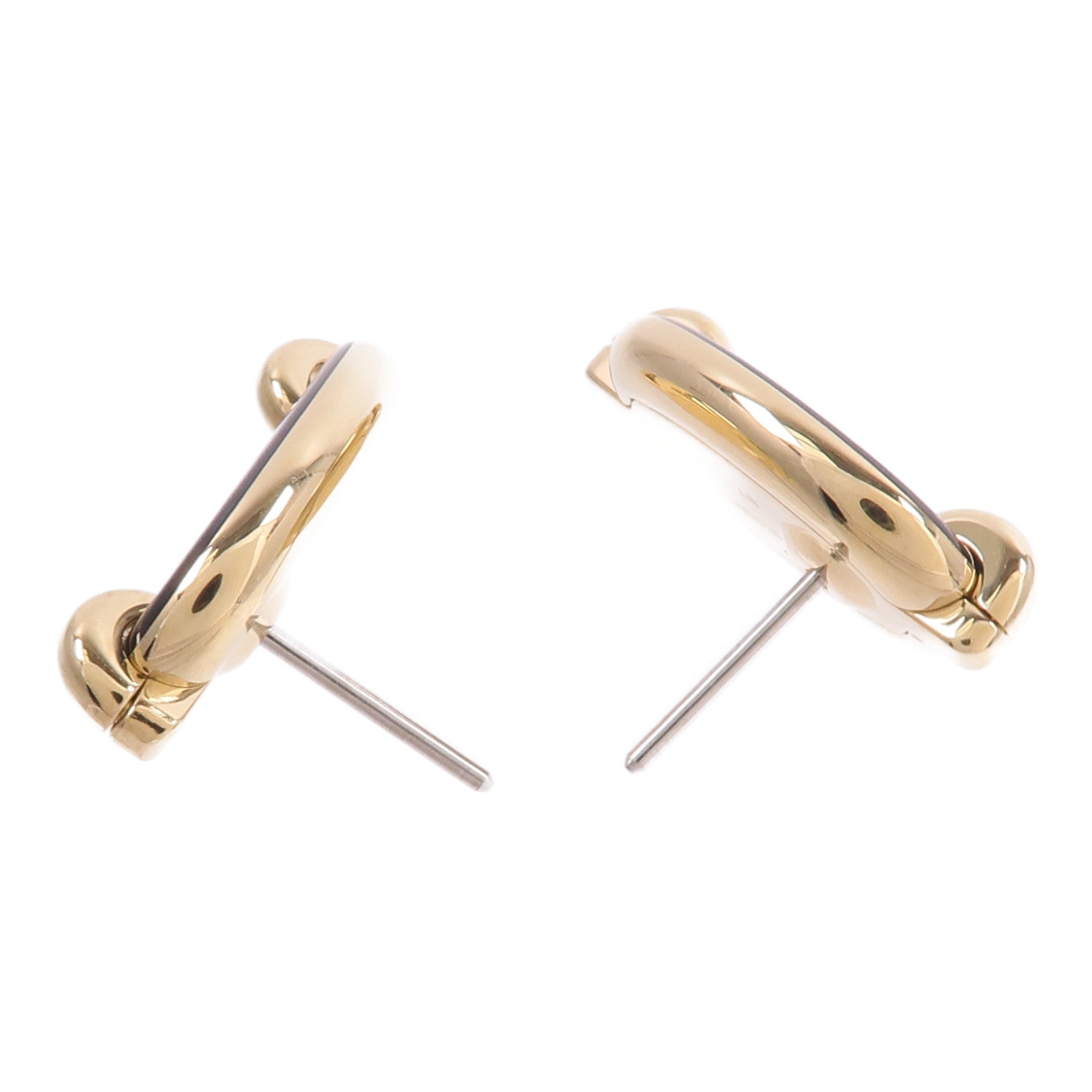 HERMES 【激減優惠】金屬Mini Maillon Earrings耳環