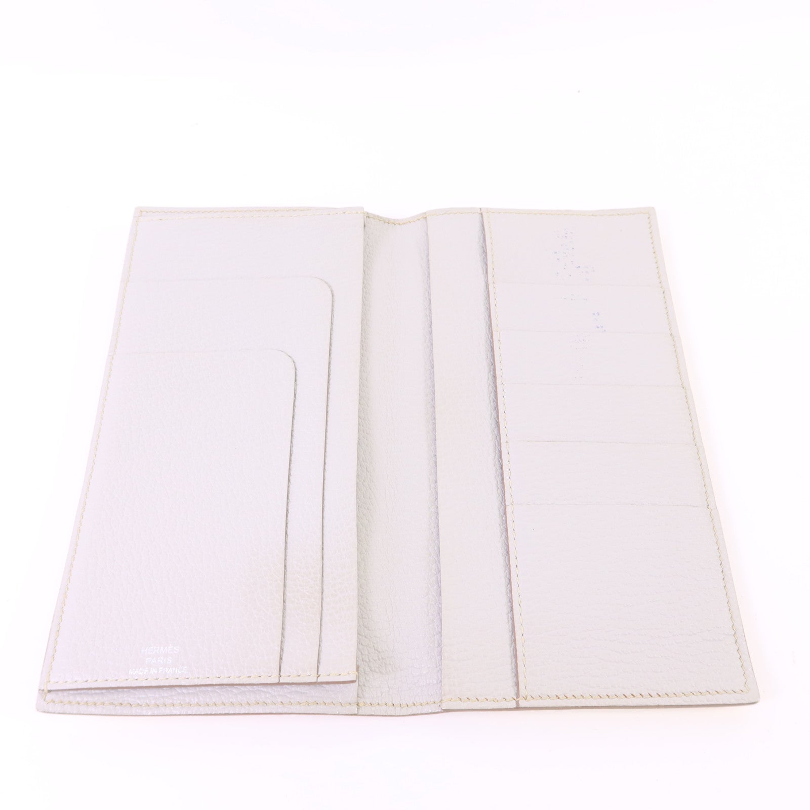 HERMES Swift皮革Evelyne Long Wallet長錢包Lime
