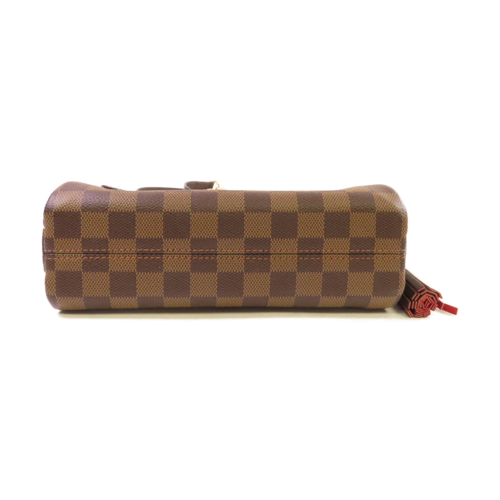 LOUIS VUITTON Damier Ebene Croisette 2Way Shoulder Bag金扣手挽肩背兩用袋啡色