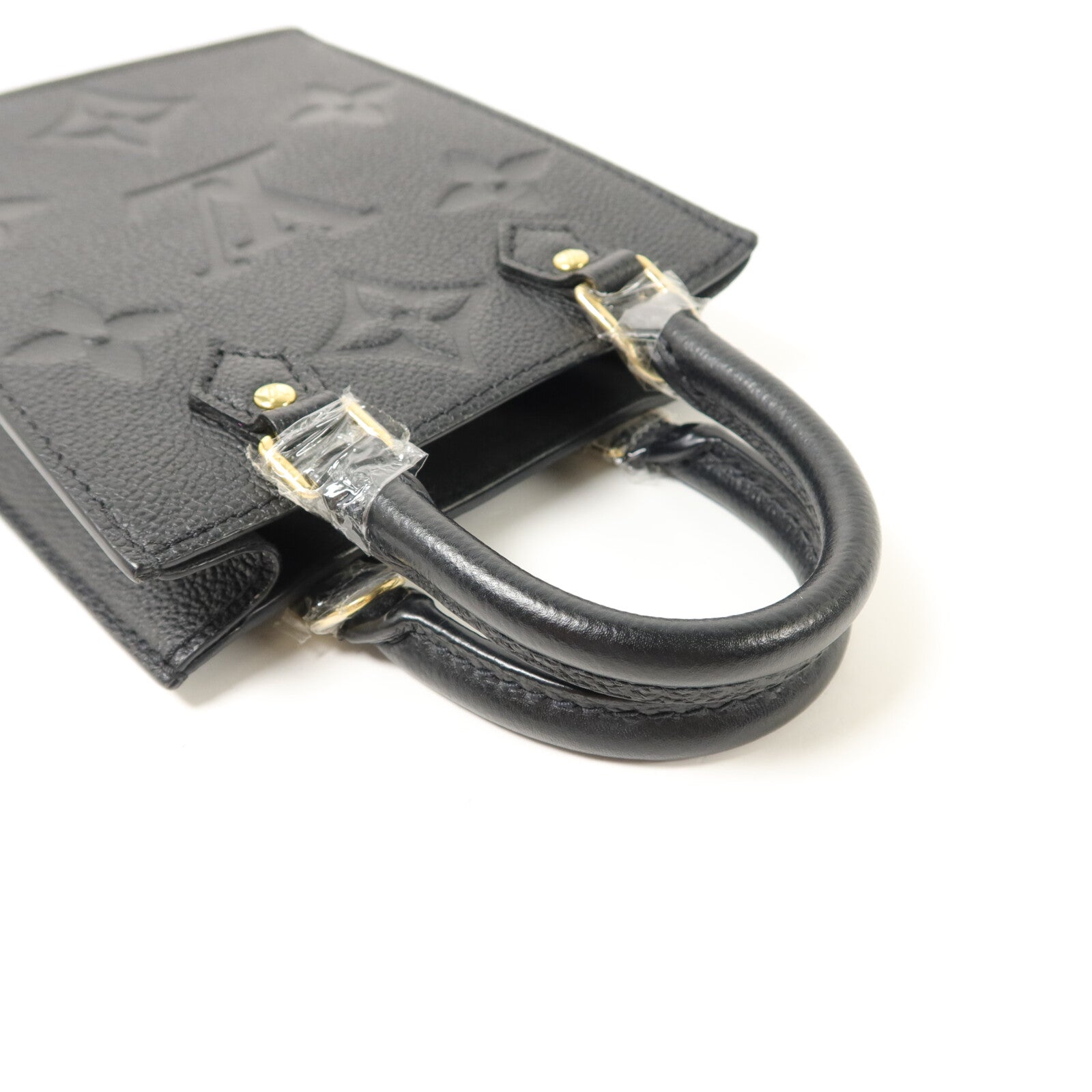 LOUIS VUITTON Monogram Empreinte Petit Sac Plat手挽肩背兩用袋