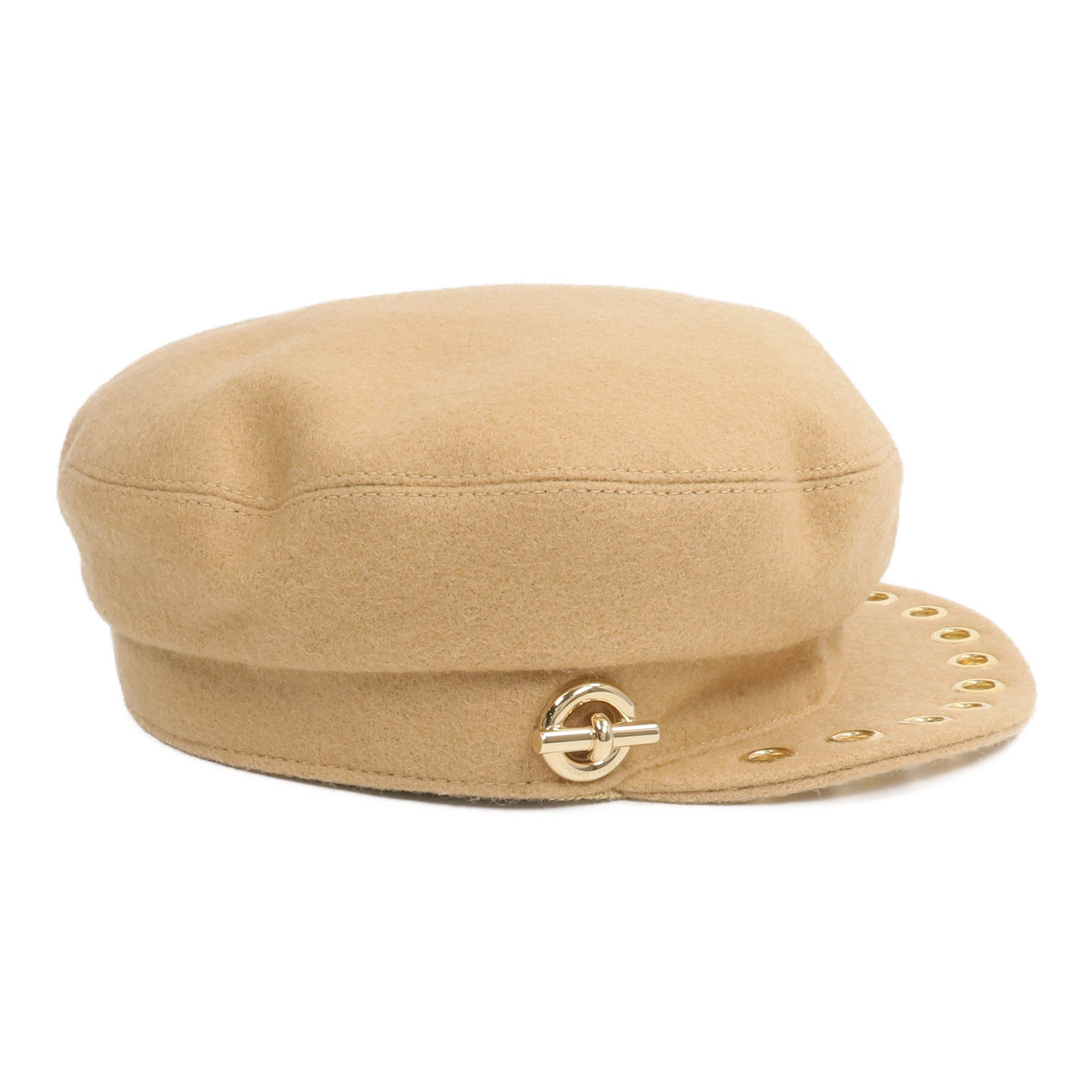 HERMES 羊毛/絲質/人造絲Vauban Sailor Cap帽子