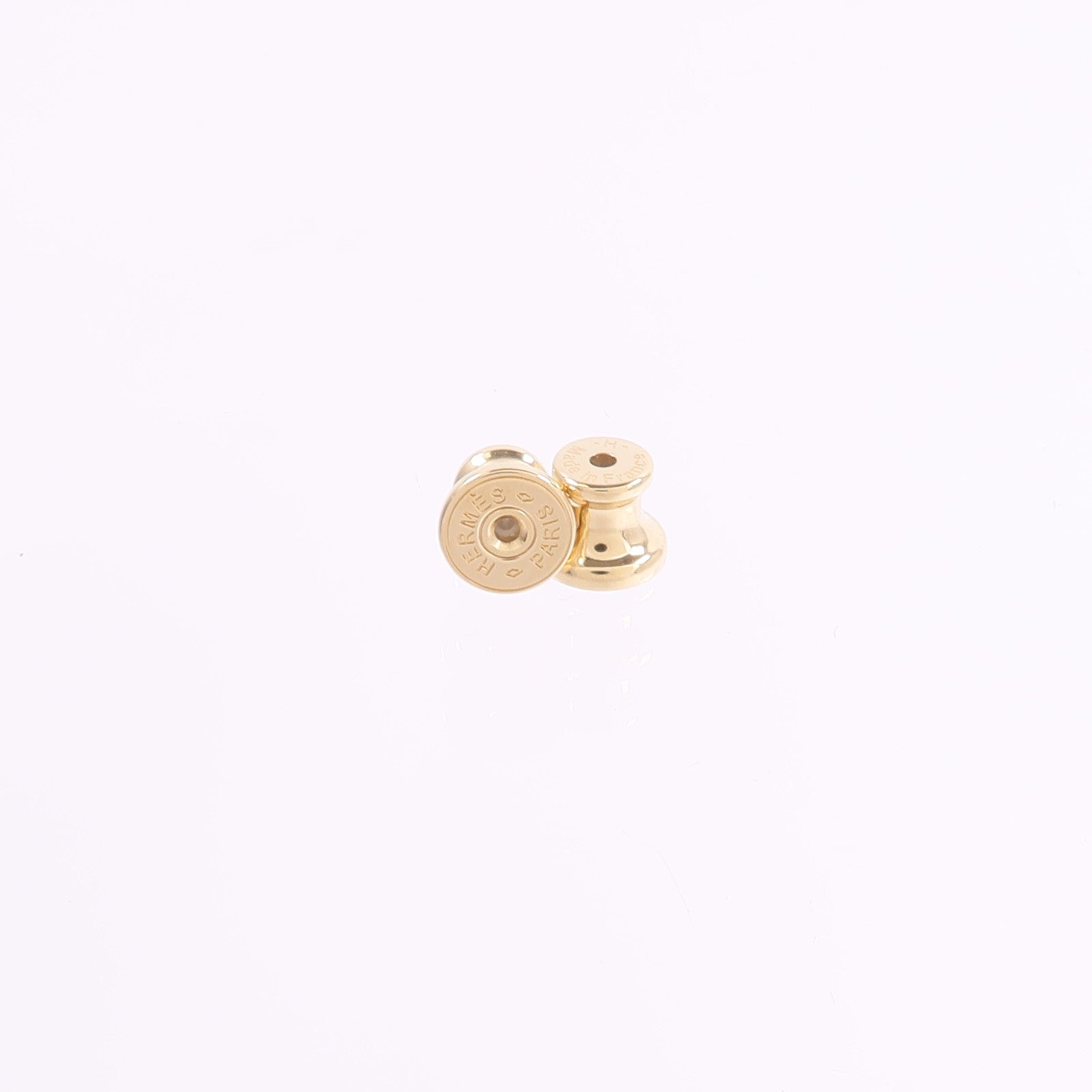 HERMES 【激減優惠】金屬Mini Maillon Earrings耳環