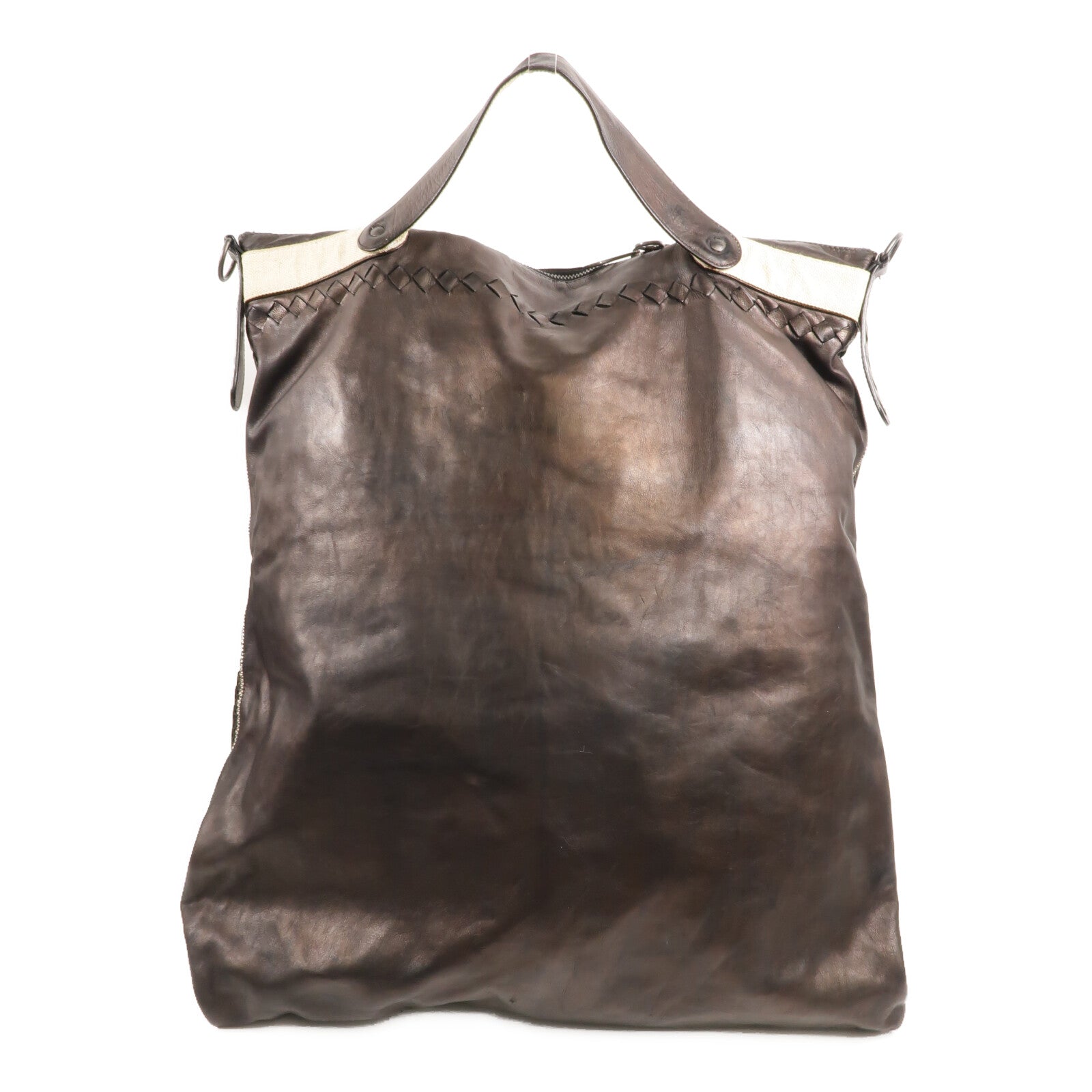BOTTEGA VENETA 牛皮皮革Tote Bag手挽肩背兩用袋