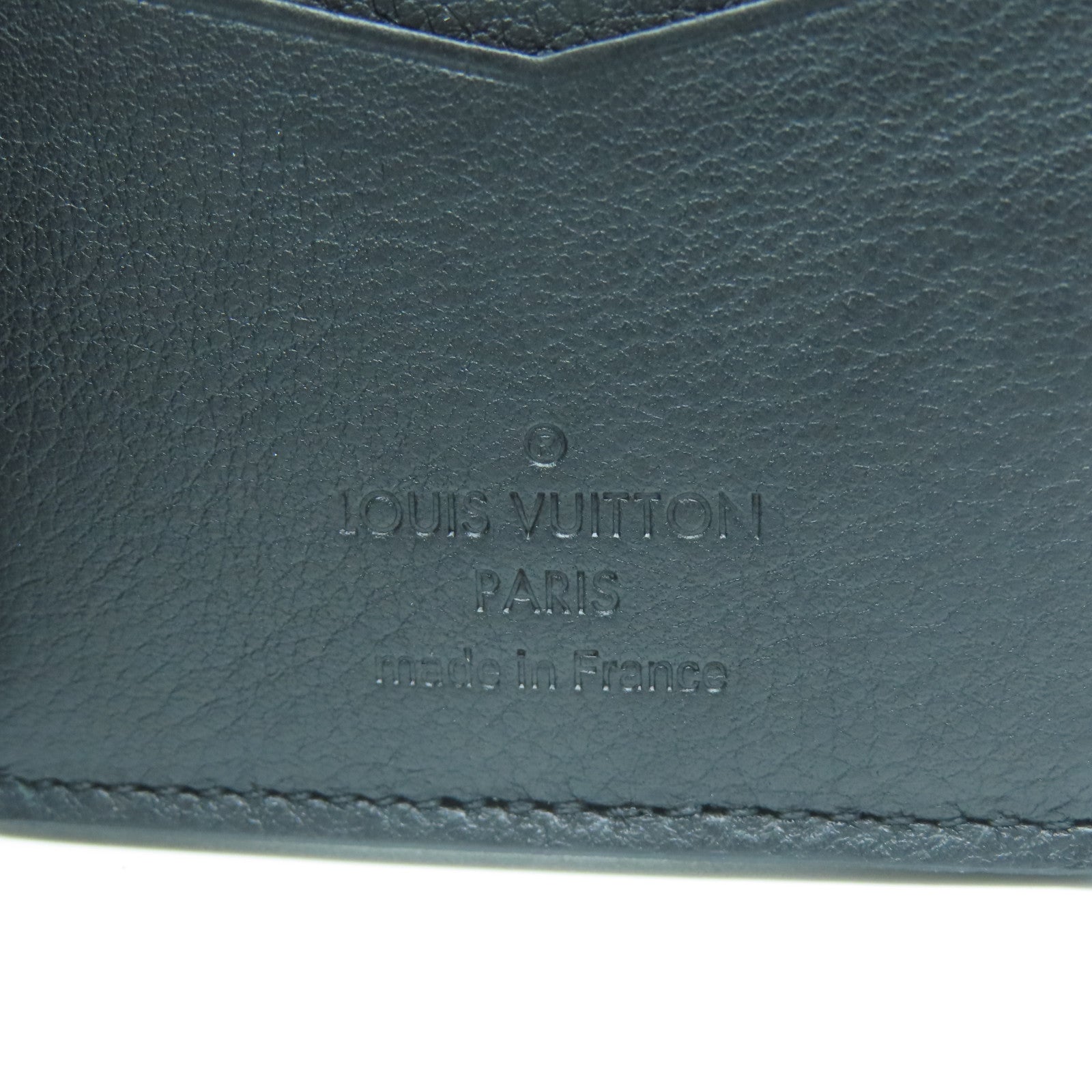 LOUIS VUITTON 【激減優惠】皮革Card Case卡片套黑色
