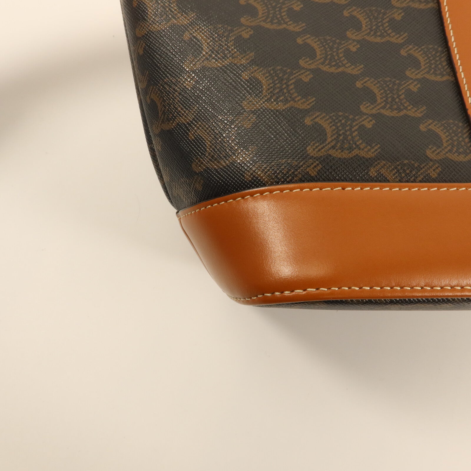 CELINE 塗層帆布Bucket Small肩背袋