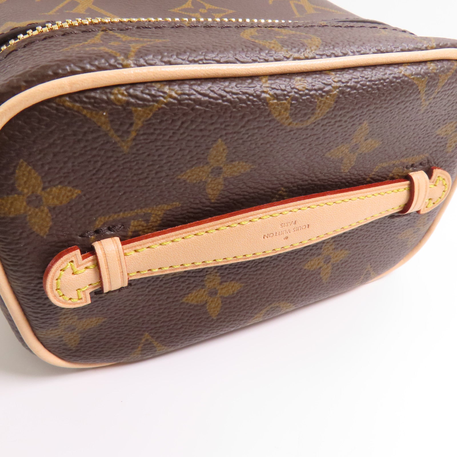 LOUIS VUITTON Monogram Nice Nano金扣化妝袋