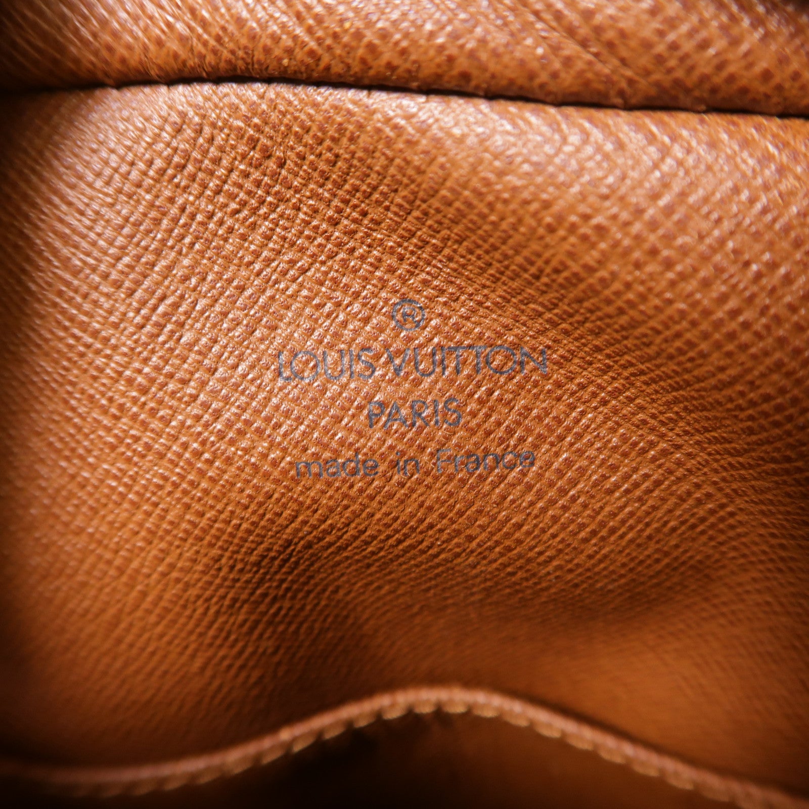 LOUIS VUITTON Monogram Danube金扣肩背袋棕色
