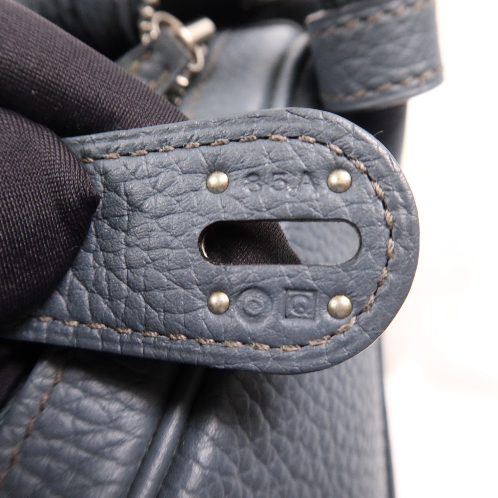 HERMES Clemence皮革Lindy 30銀扣手挽肩背兩用袋