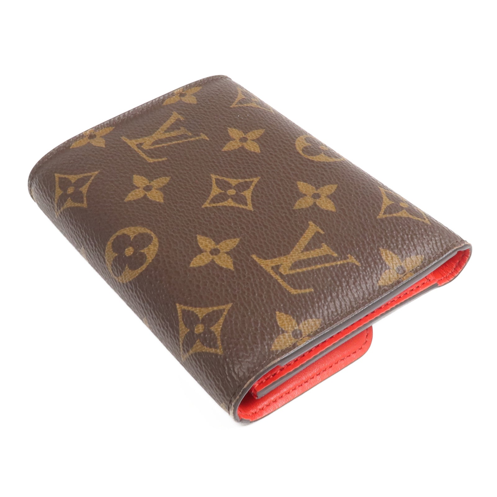 LOUIS VUITTON Monogram Flower Lock金扣錢包
