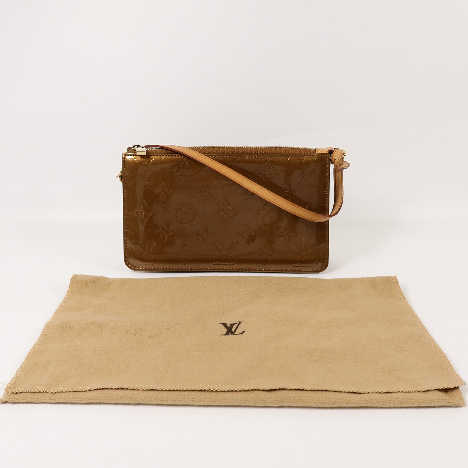 LOUIS VUITTON Monogram Vernis Lexington Pouch手拿包