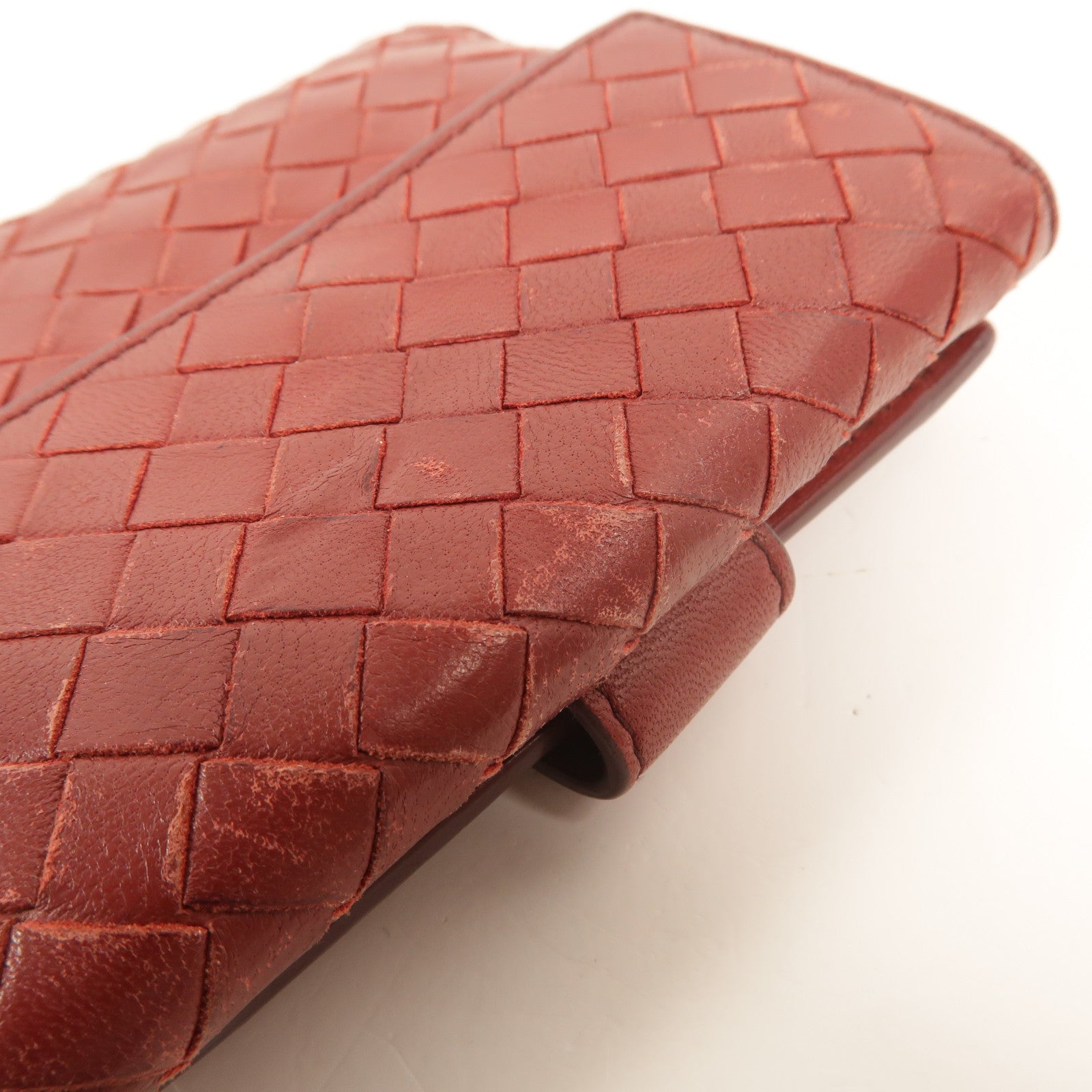 BOTTEGA VENETA 牛皮皮革Bifold Wallet錢包