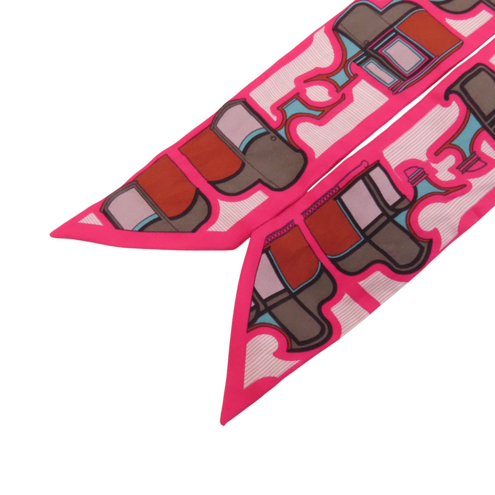 HERMES 絲質Twilly Scarf絲巾