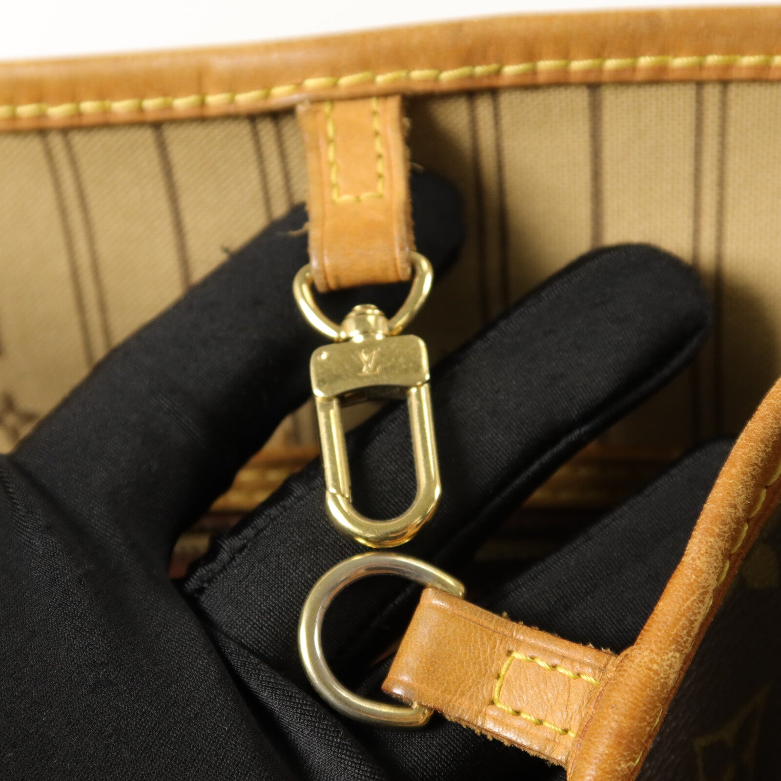 LOUIS VUITTON Monogram Neverfull MM手挽袋