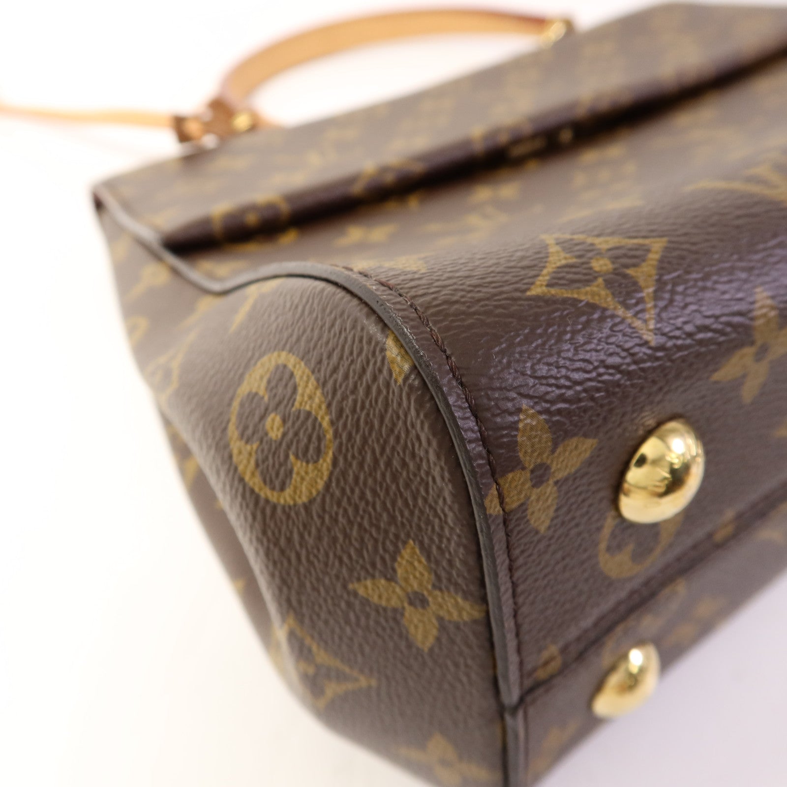 LOUIS VUITTON Monogram Cluny MM金扣手挽肩背兩用袋