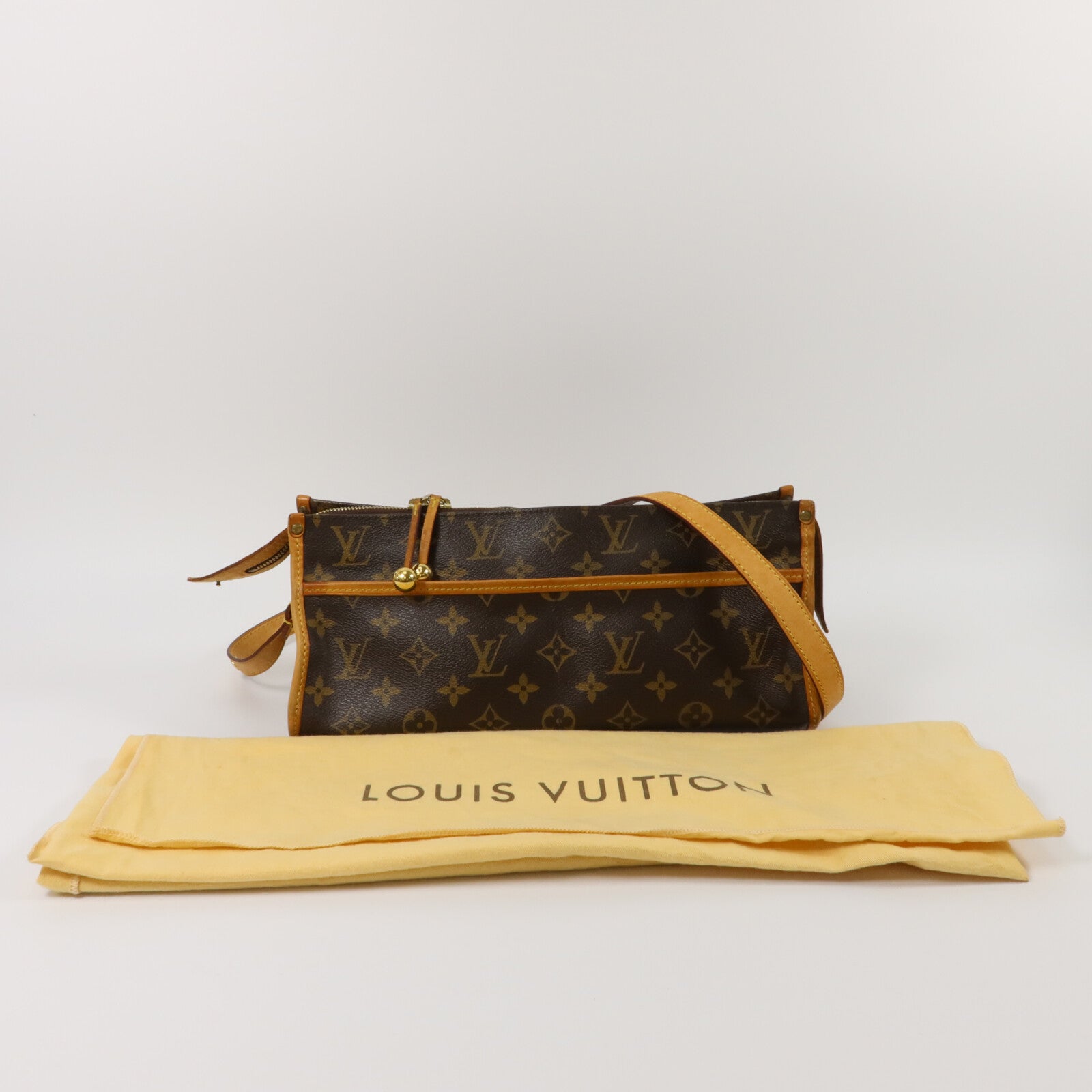 LOUIS VUITTON Monogram Popincourt Long肩背袋