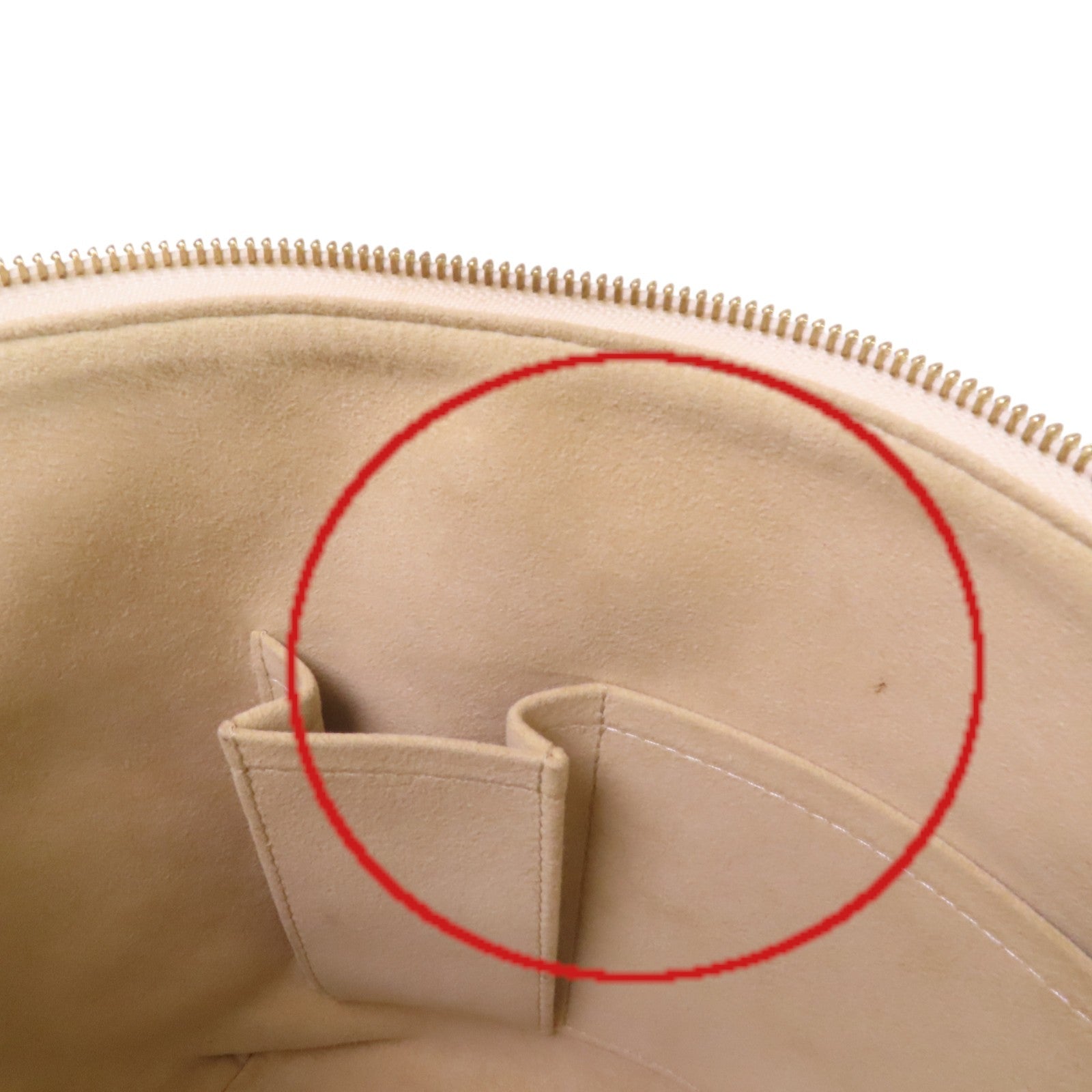 LOUIS VUITTON Damier Azur Saleya PM金扣手挽袋