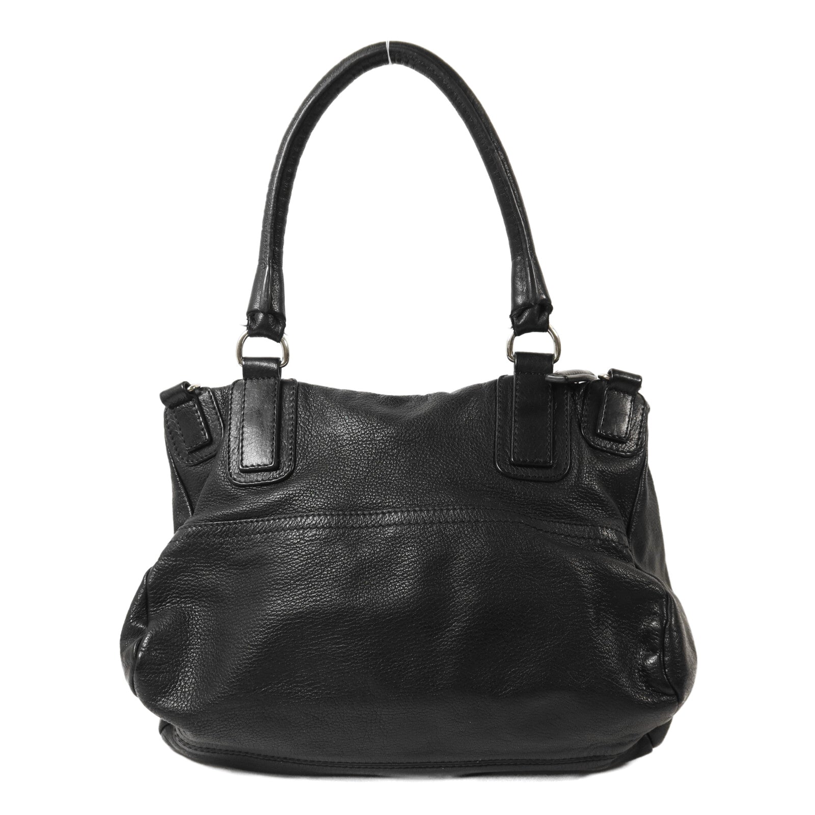 GIVENCHY 牛皮皮革Pandora銀扣手挽肩背兩用袋