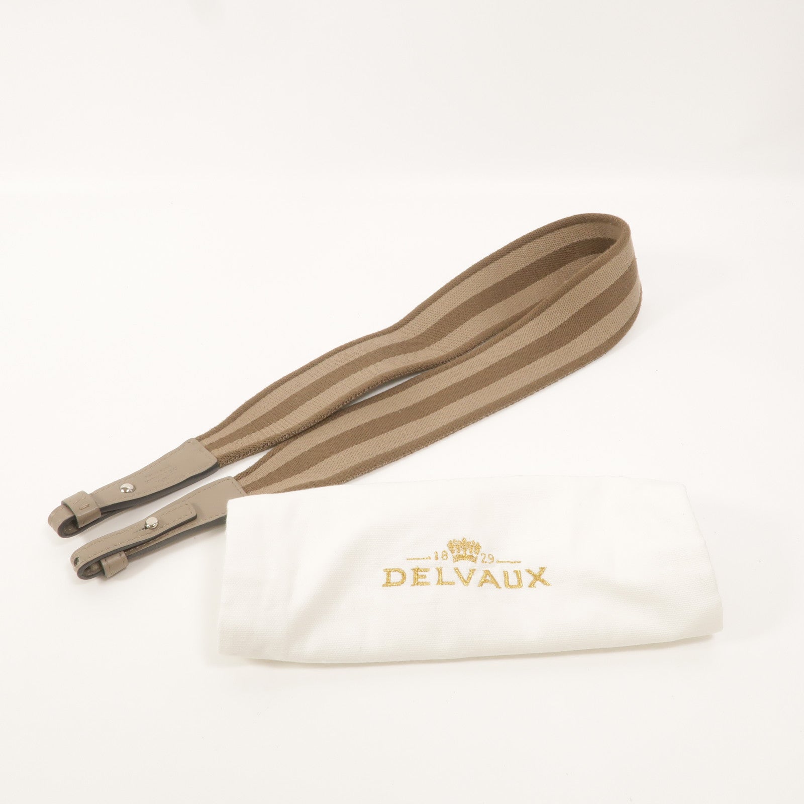 Delvaux 帆布Shoulder Strap肩背帶
