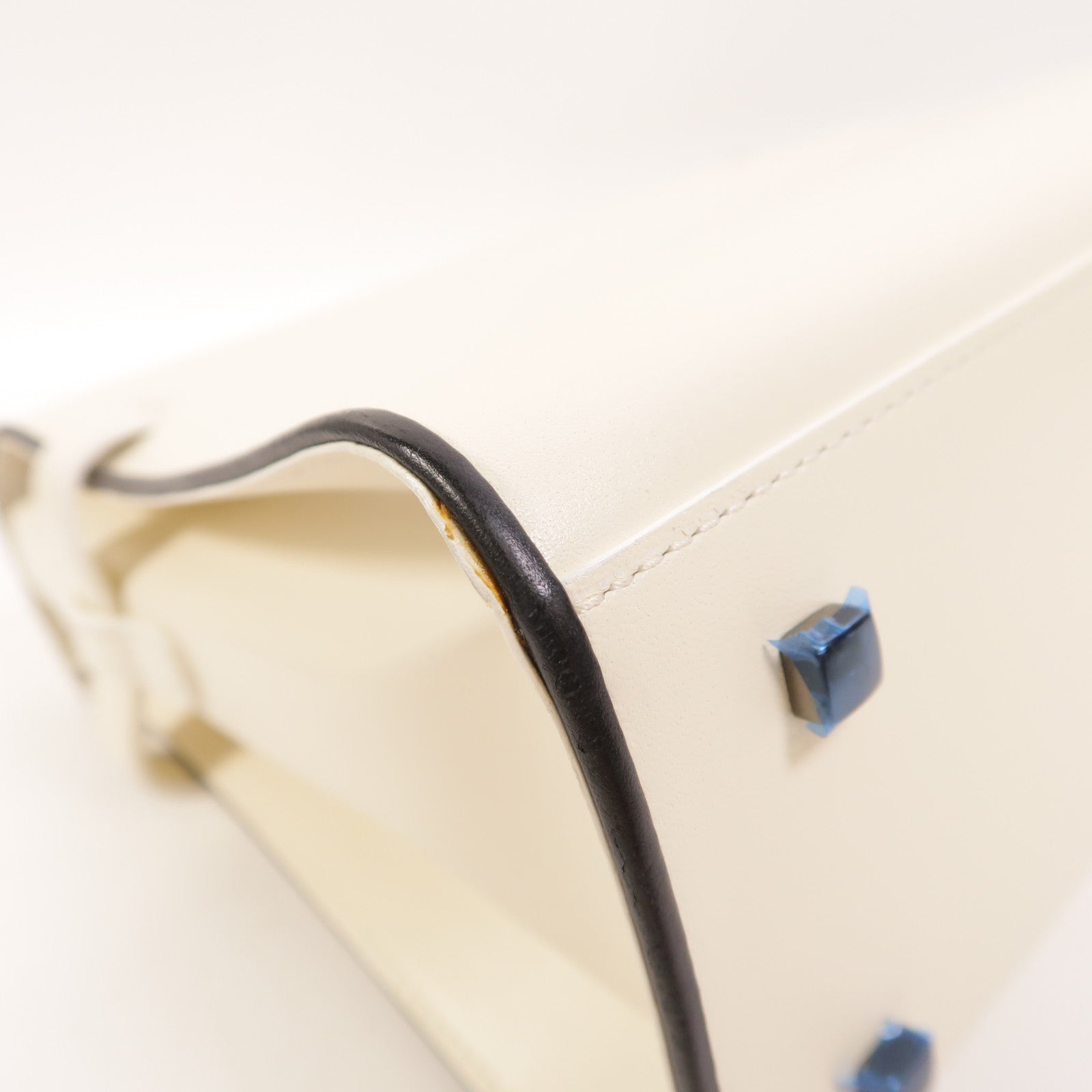 Delvaux 牛皮皮革Tempete MM手挽肩背兩用袋