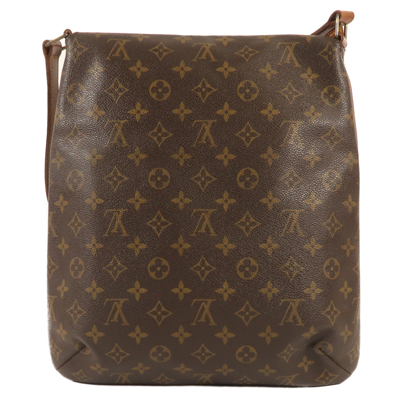 LOUIS VUITTON Monogram Musette金扣肩背袋