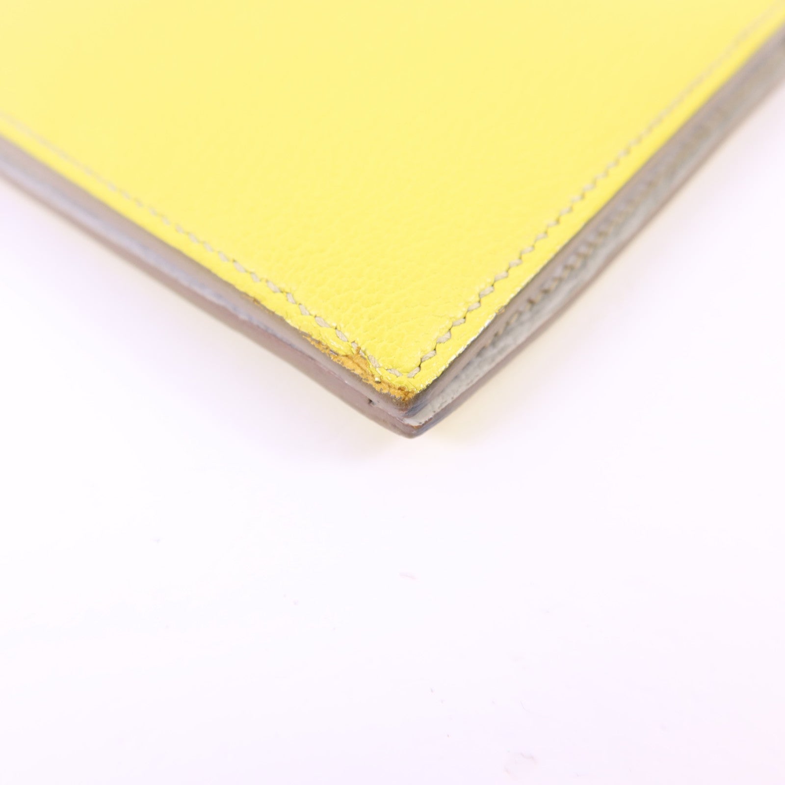 HERMES Swift皮革Evelyne Long Wallet長錢包Lime