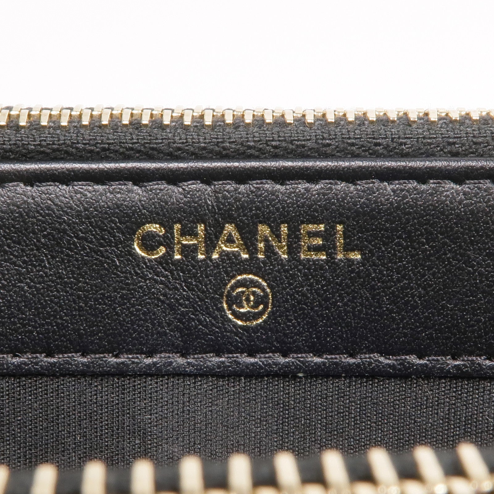 CHANEL 羊皮皮革WOC Wallet On Chain金扣鏈帶肩背袋