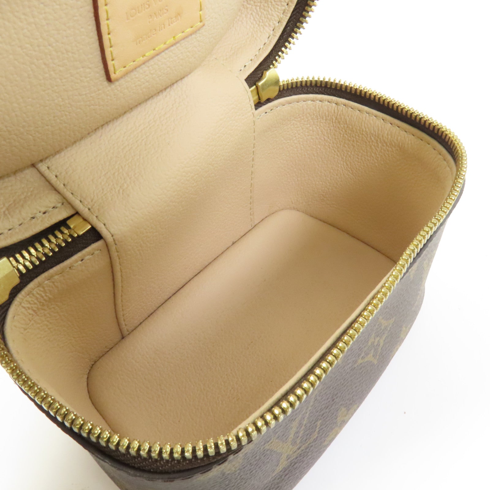 LOUIS VUITTON Monogram Nice Nano金扣化妝袋
