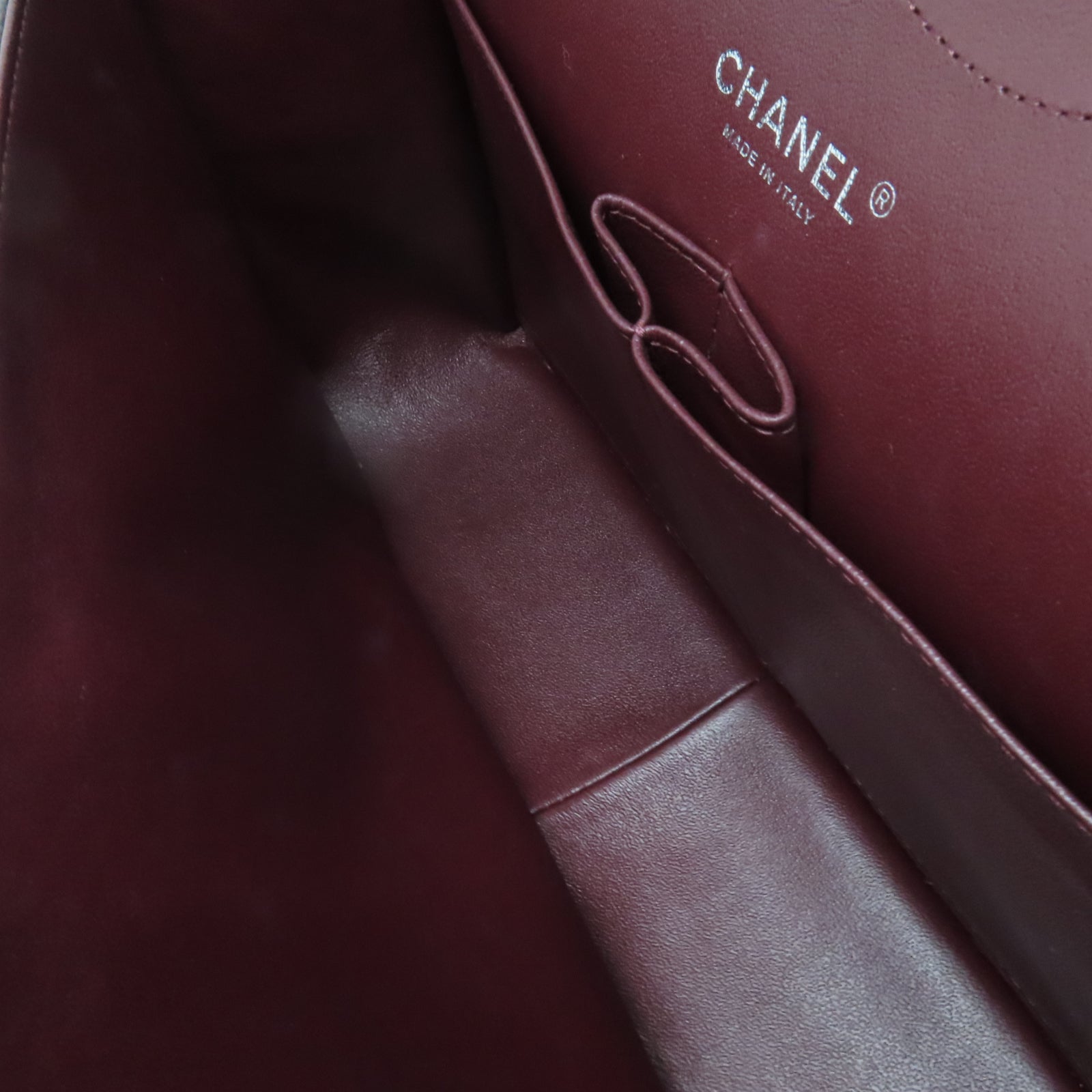 CHANEL 【激減優惠】菱格Caviar皮革Chanel Jumbo銀扣鏈帶肩背袋黑色