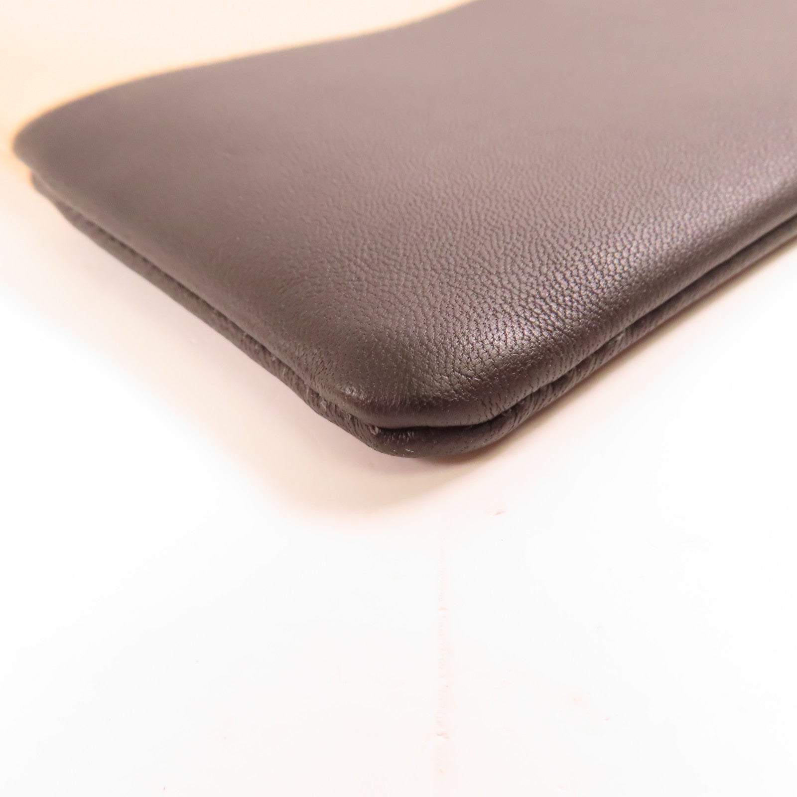 CELINE 【激減優惠】牛皮皮革Bi-Color Pouch手拿包