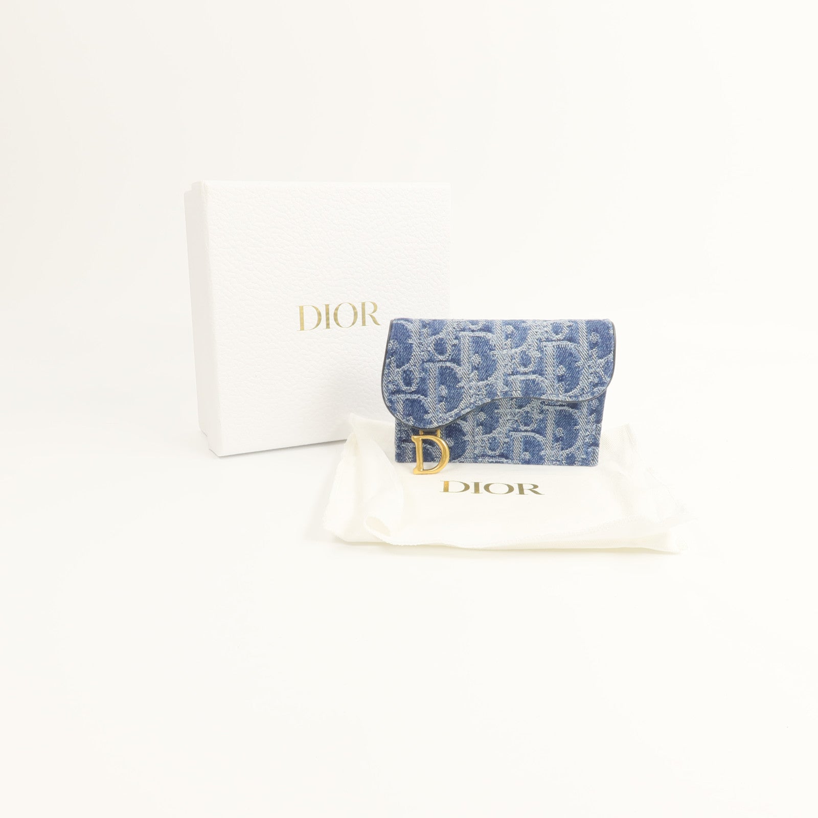 Dior 帆布Saddle Bloom Card Holder卡片套