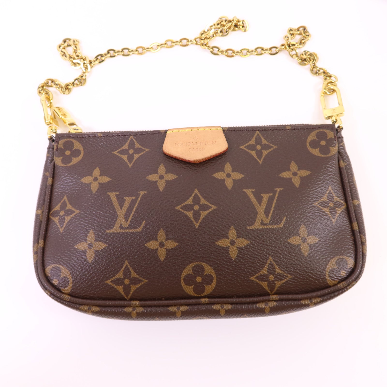 LOUIS VUITTON Monogram Multi Pochette Accessoires金扣肩背袋
