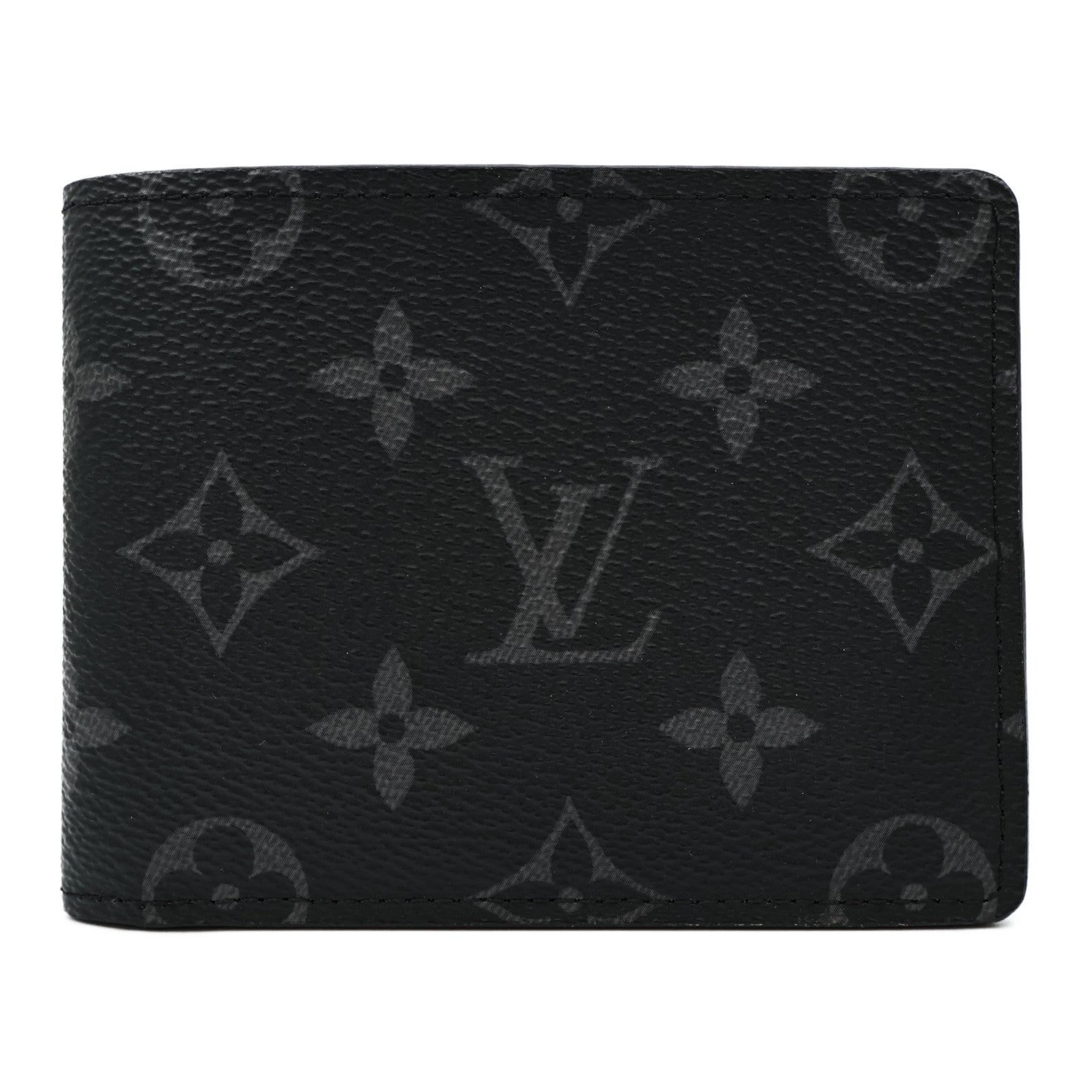 LOUIS VUITTON Monogram Eclipse Multiple錢包