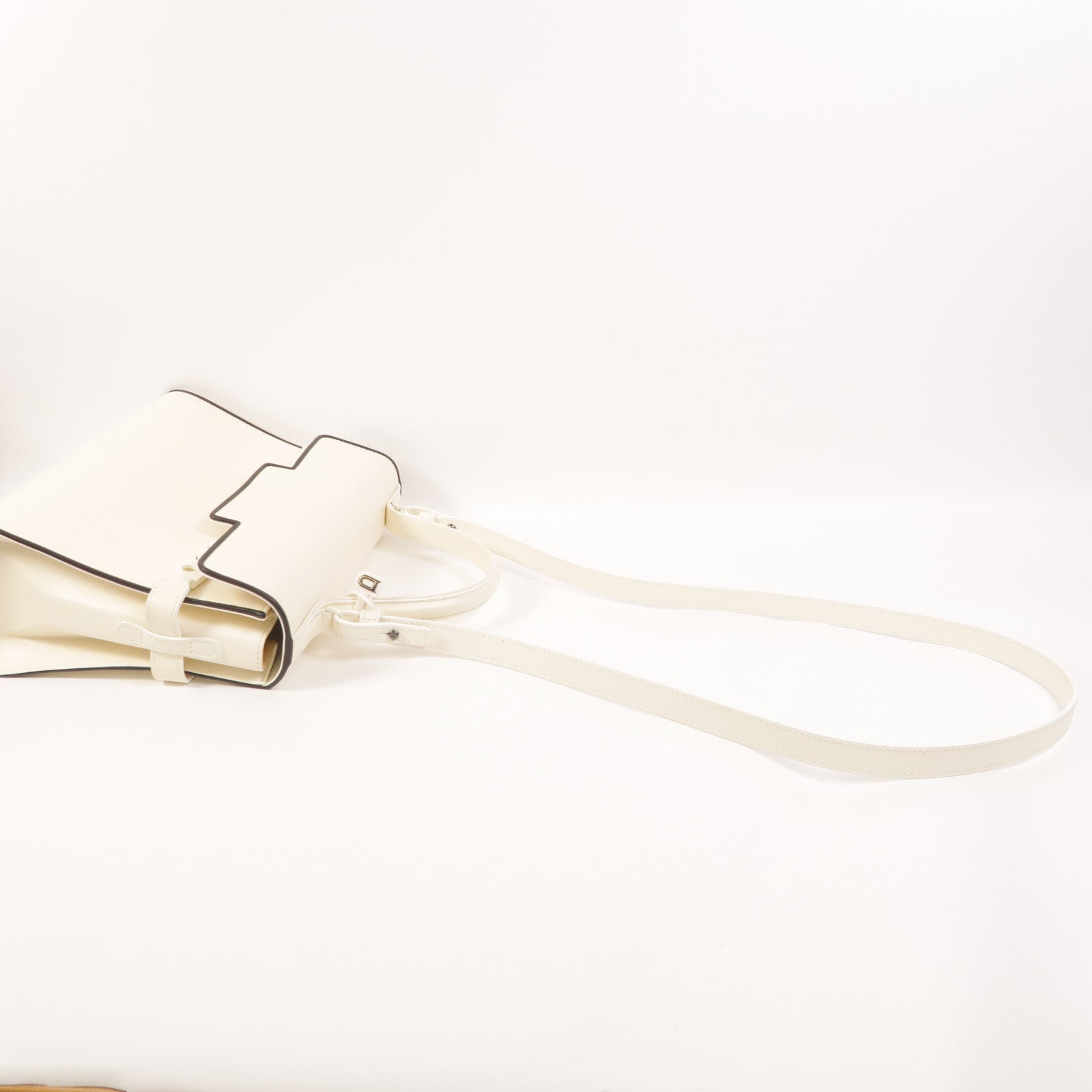 Delvaux 牛皮皮革Tempete MM手挽肩背兩用袋