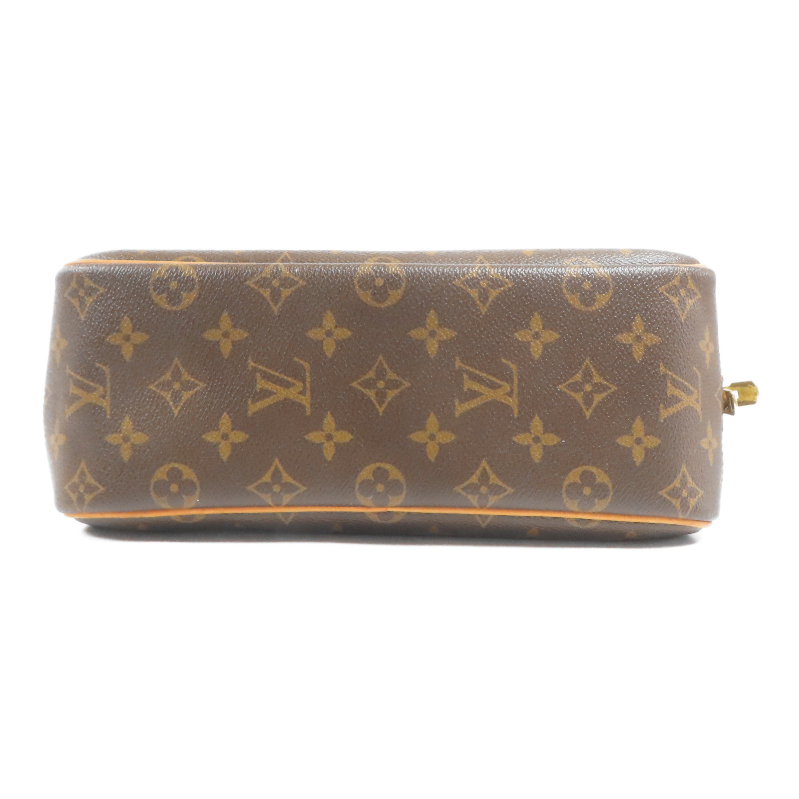 LOUIS VUITTON LV GHW Trouville Hand Bag M42228 Monogram Brown