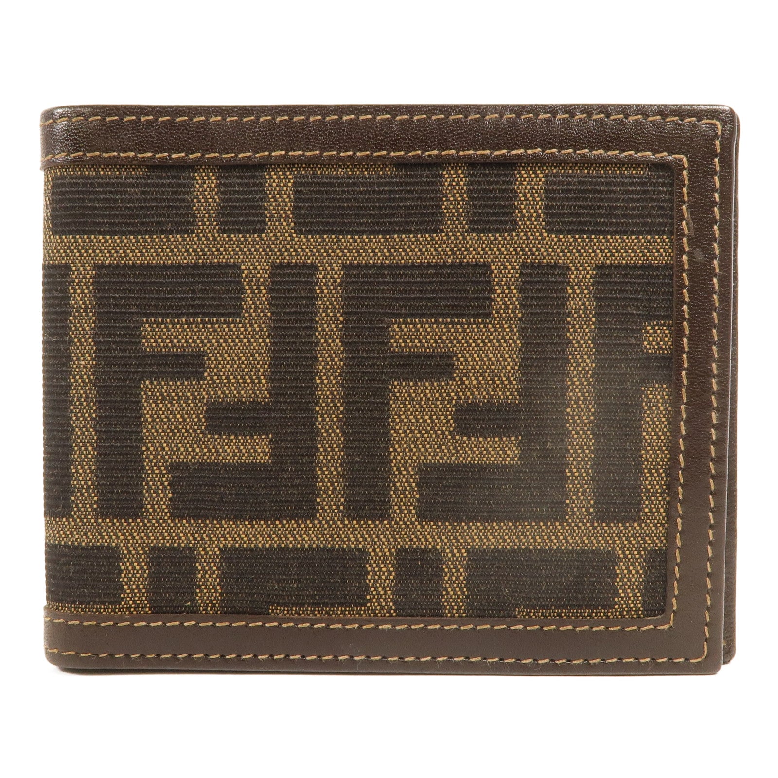FENDI 帆布Zucca Bifold Wallet錢包