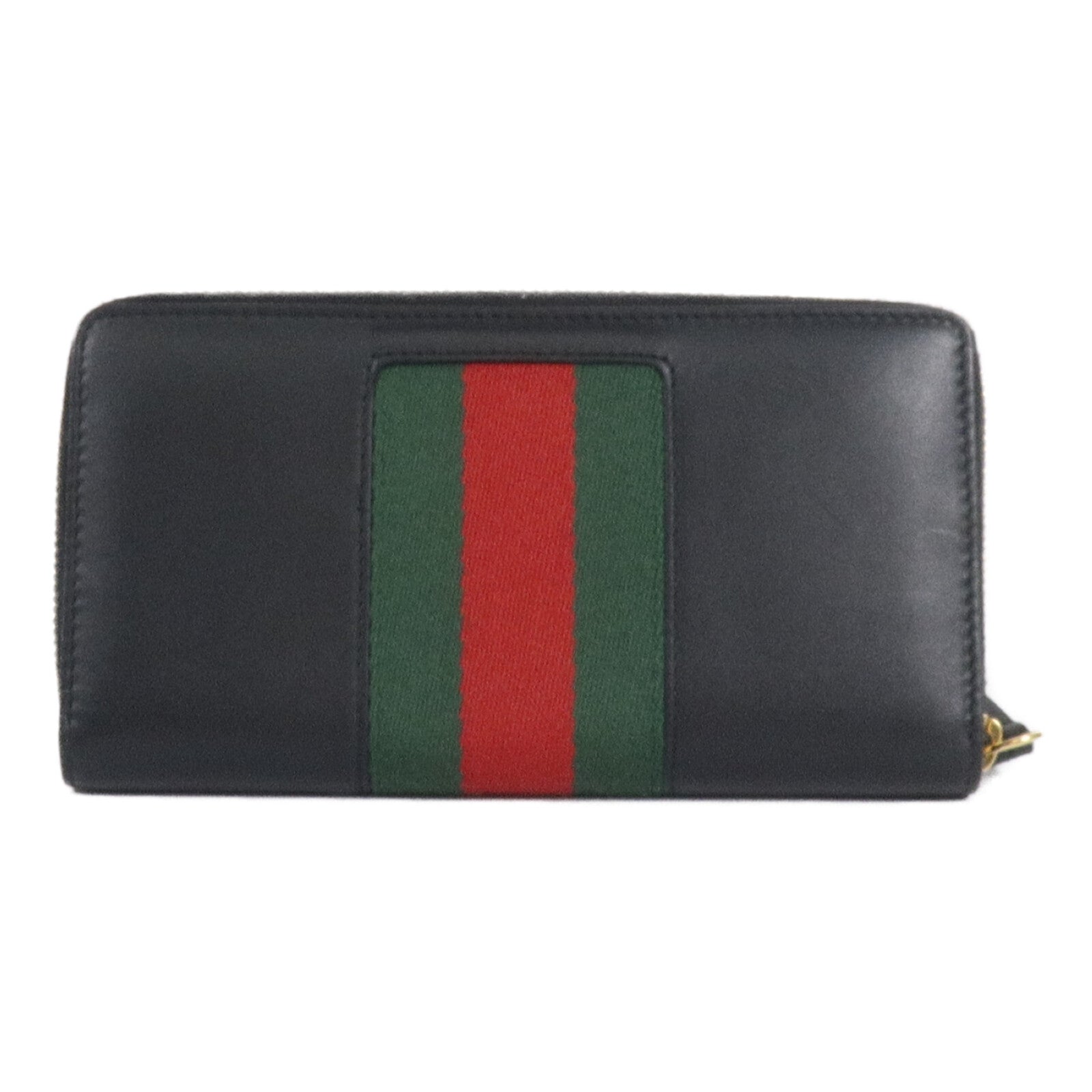 GUCCI 牛皮皮革Sylvie Zipper Long Wallet長錢包