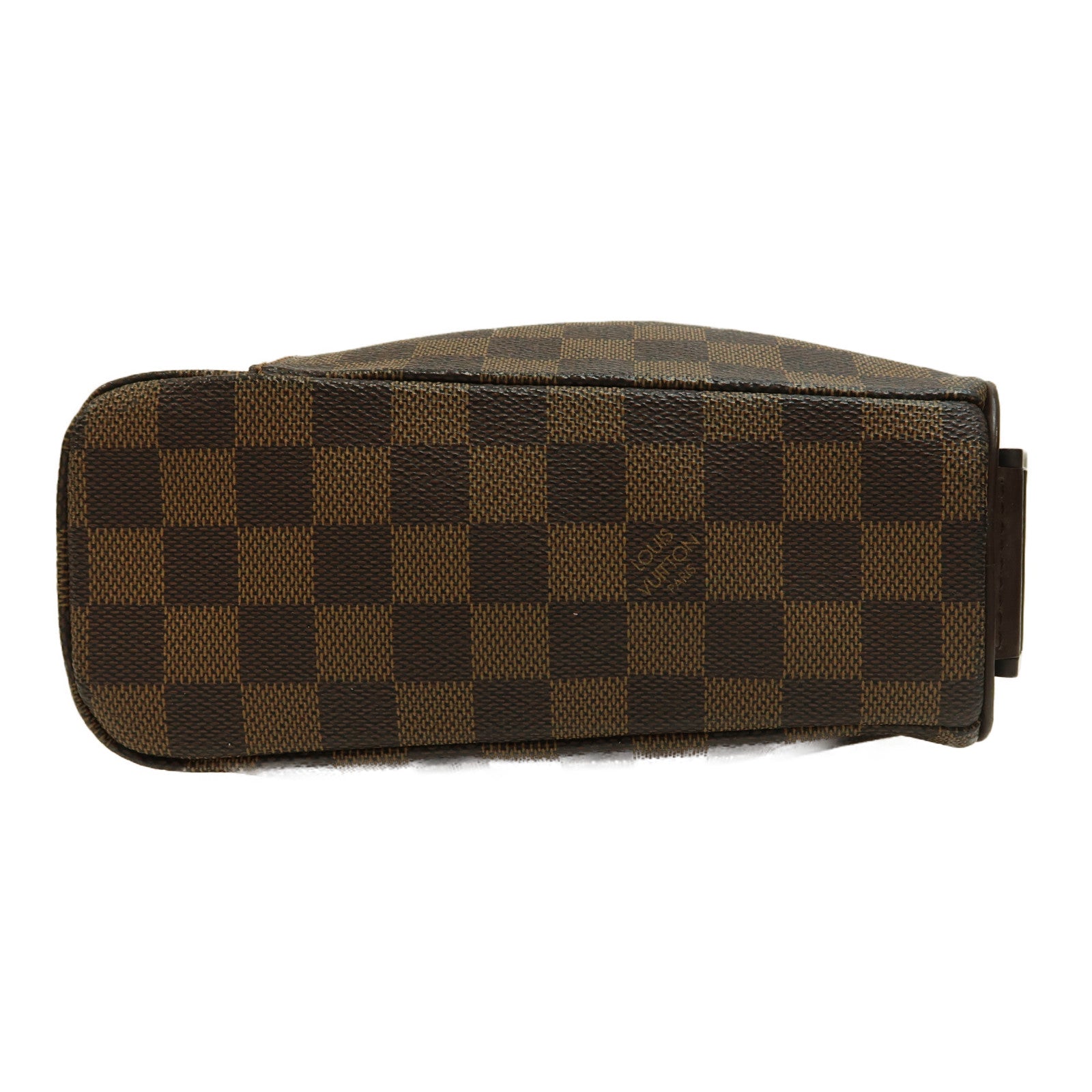 LOUIS VUITTON Damier Olav PM金扣肩背袋啡色