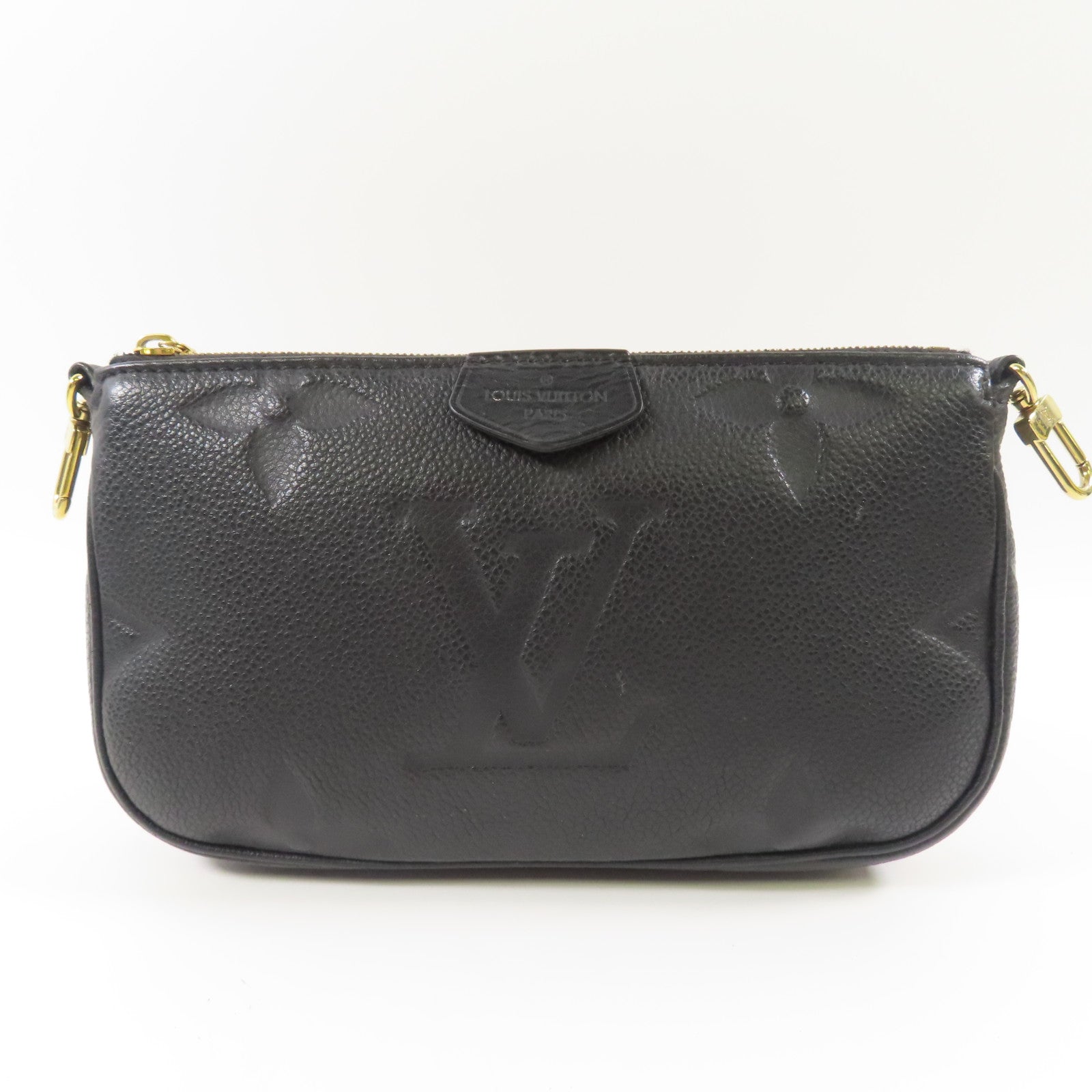 LOUIS VUITTON Monogram Empreinte Multi Pochette Accessoires手挽肩背兩用袋