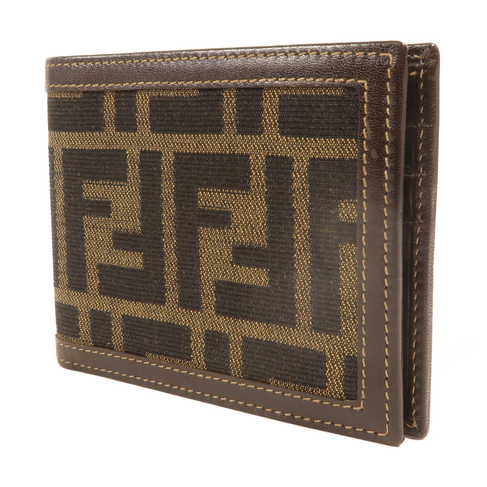 FENDI 帆布Zucca Bifold Wallet錢包