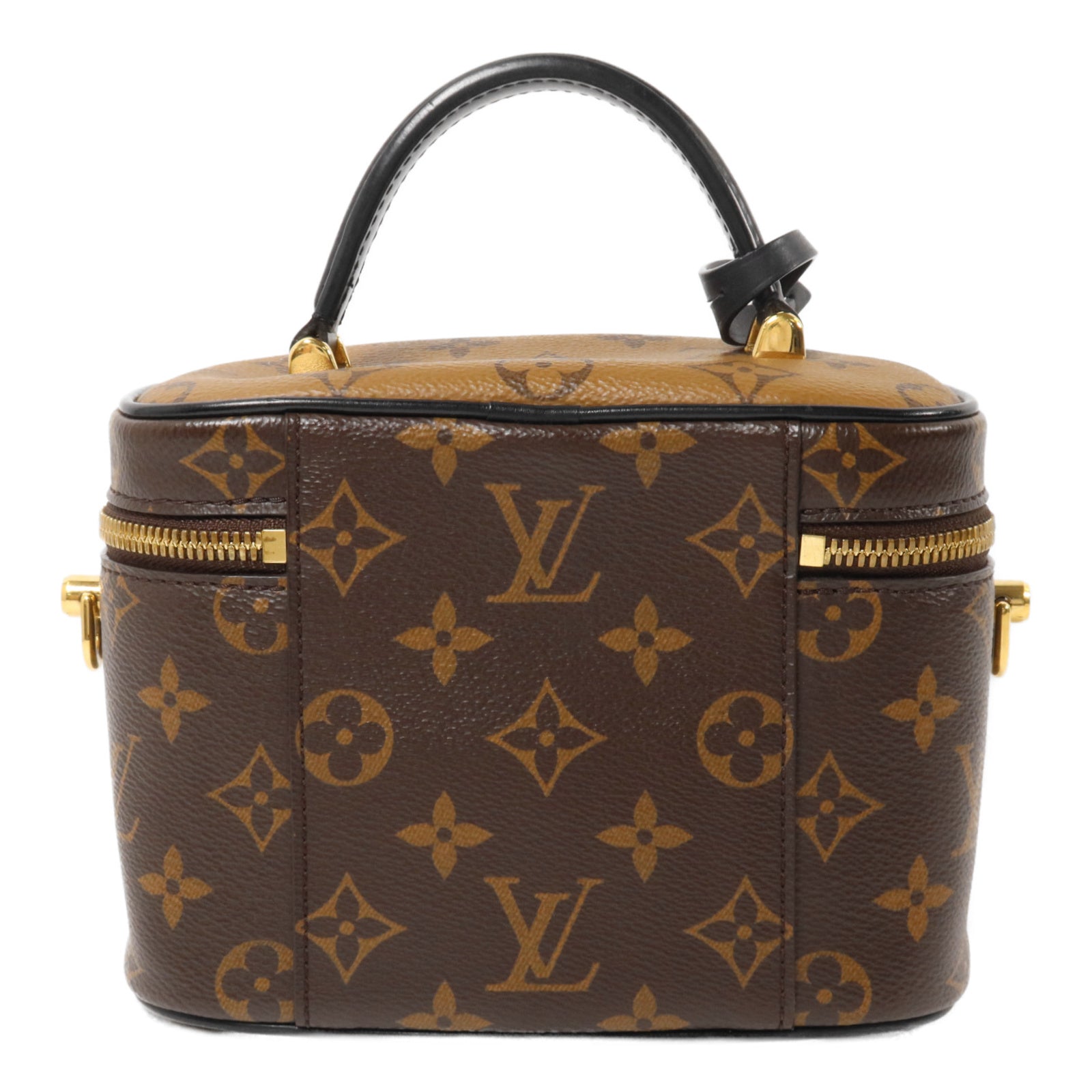 LOUIS VUITTON Monogram Reverse Vanity PM手挽肩背兩用袋