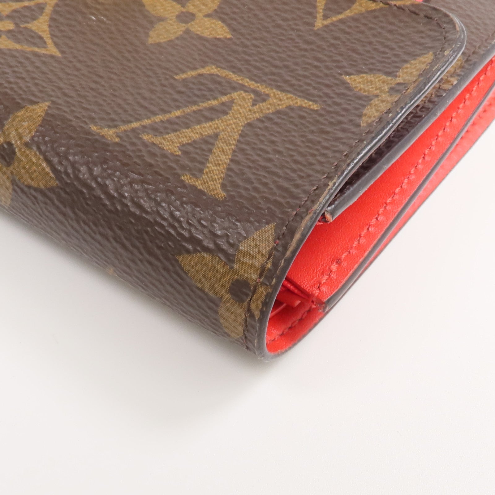 LOUIS VUITTON Monogram Flower Lock金扣錢包