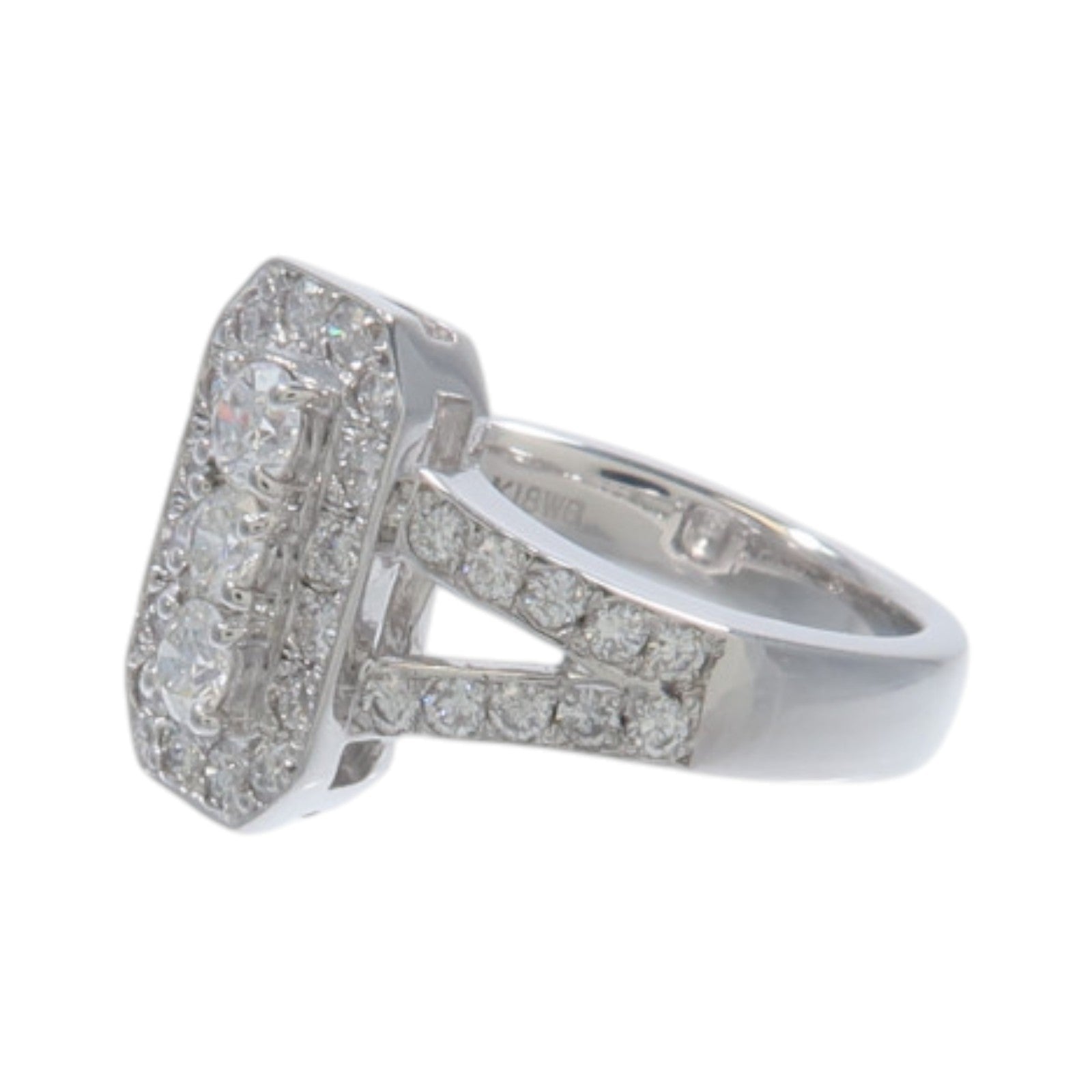JEWELRY 18K白金Diamond Ring鑽石戒指