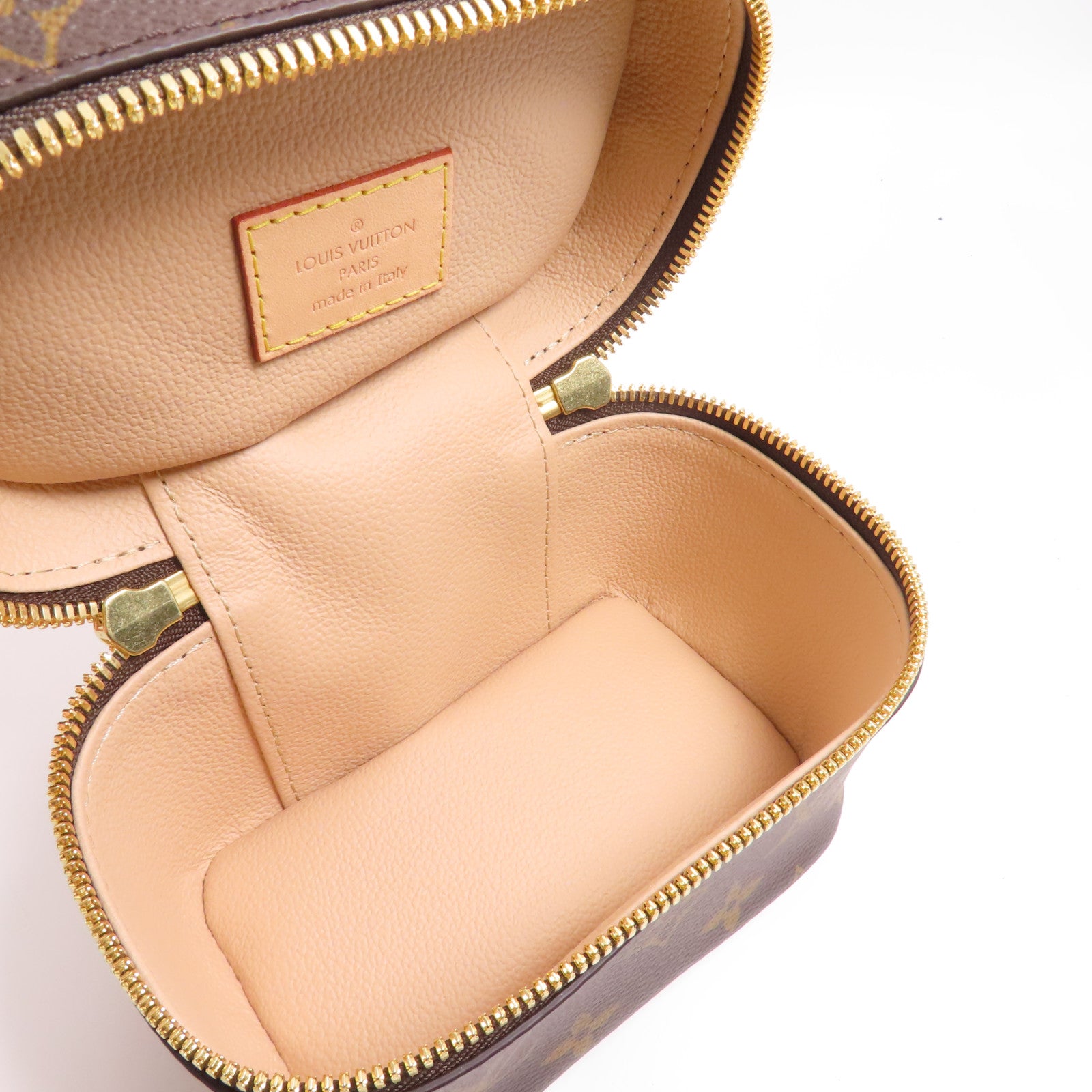 LOUIS VUITTON Monogram Nice Nano金扣化妝袋